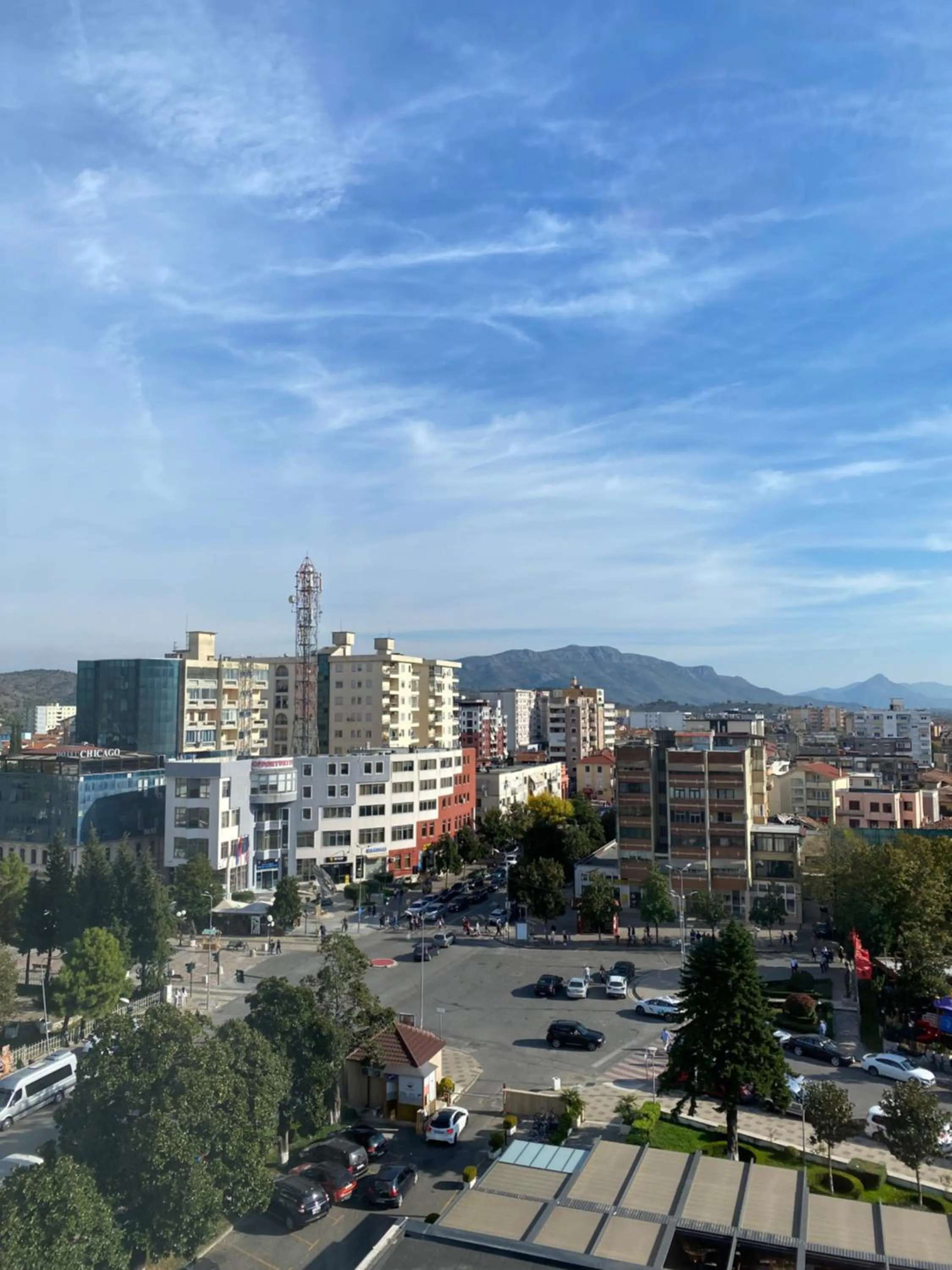 City view in Rozafa Hotel