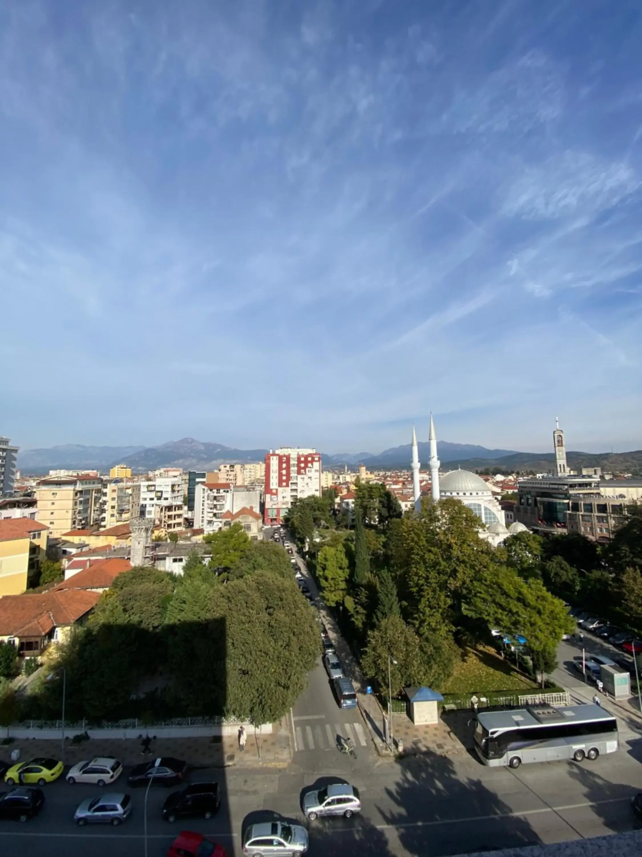 City view in Rozafa Hotel City view in Rozafa Hotel