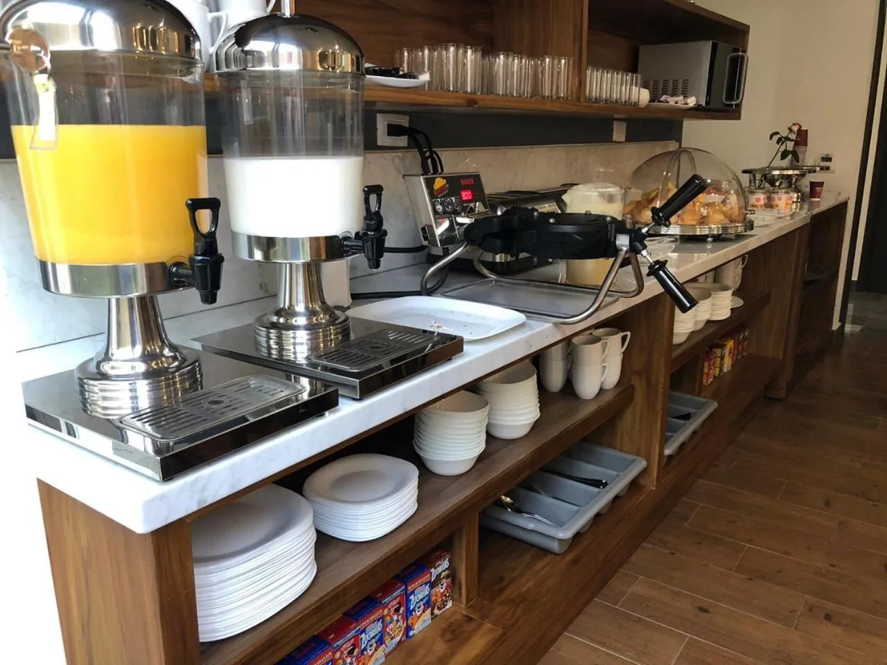 Food and drinks in Eco Hotel Guadalajara Expo