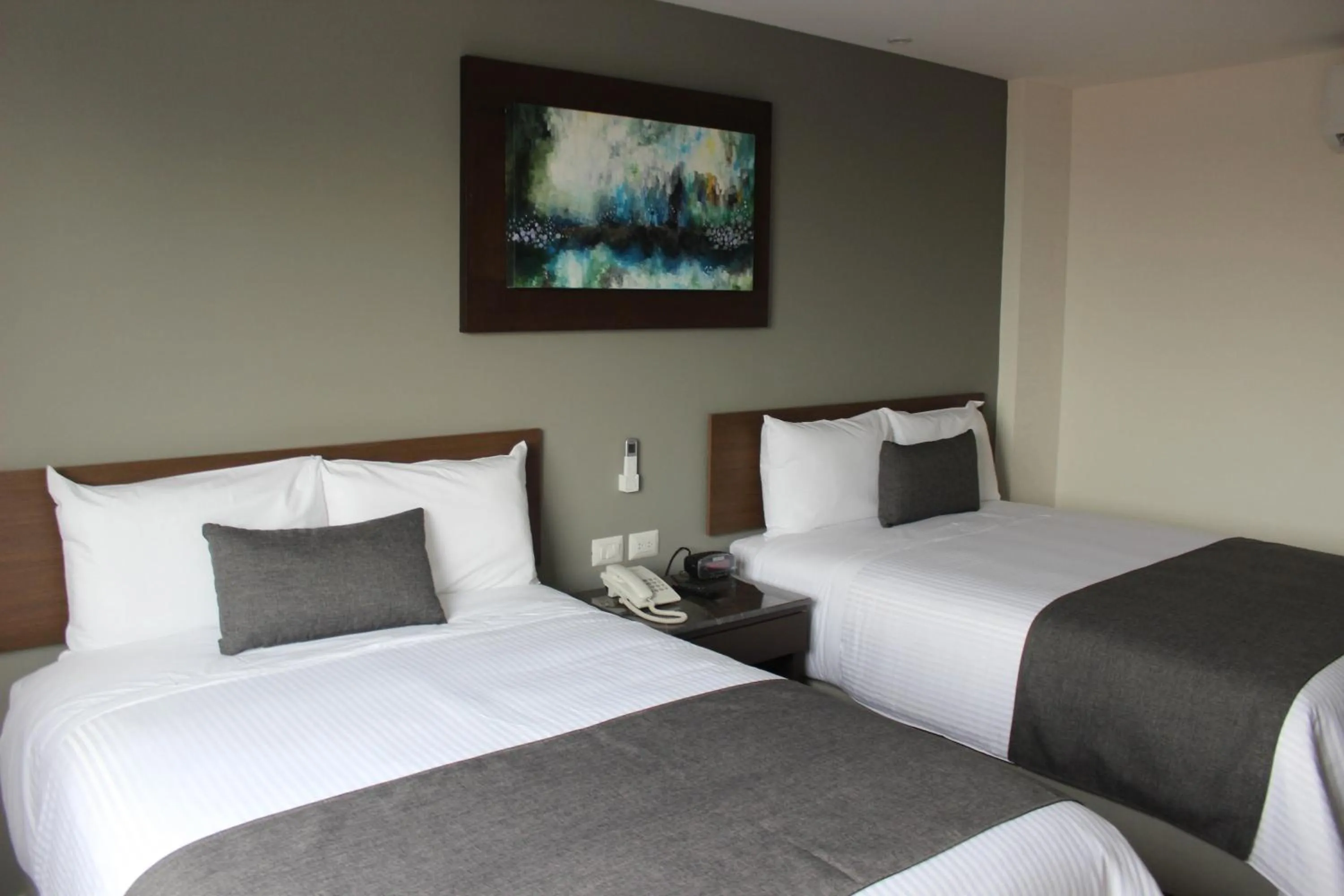 Bedroom, Bed in Eco Hotel Guadalajara Expo