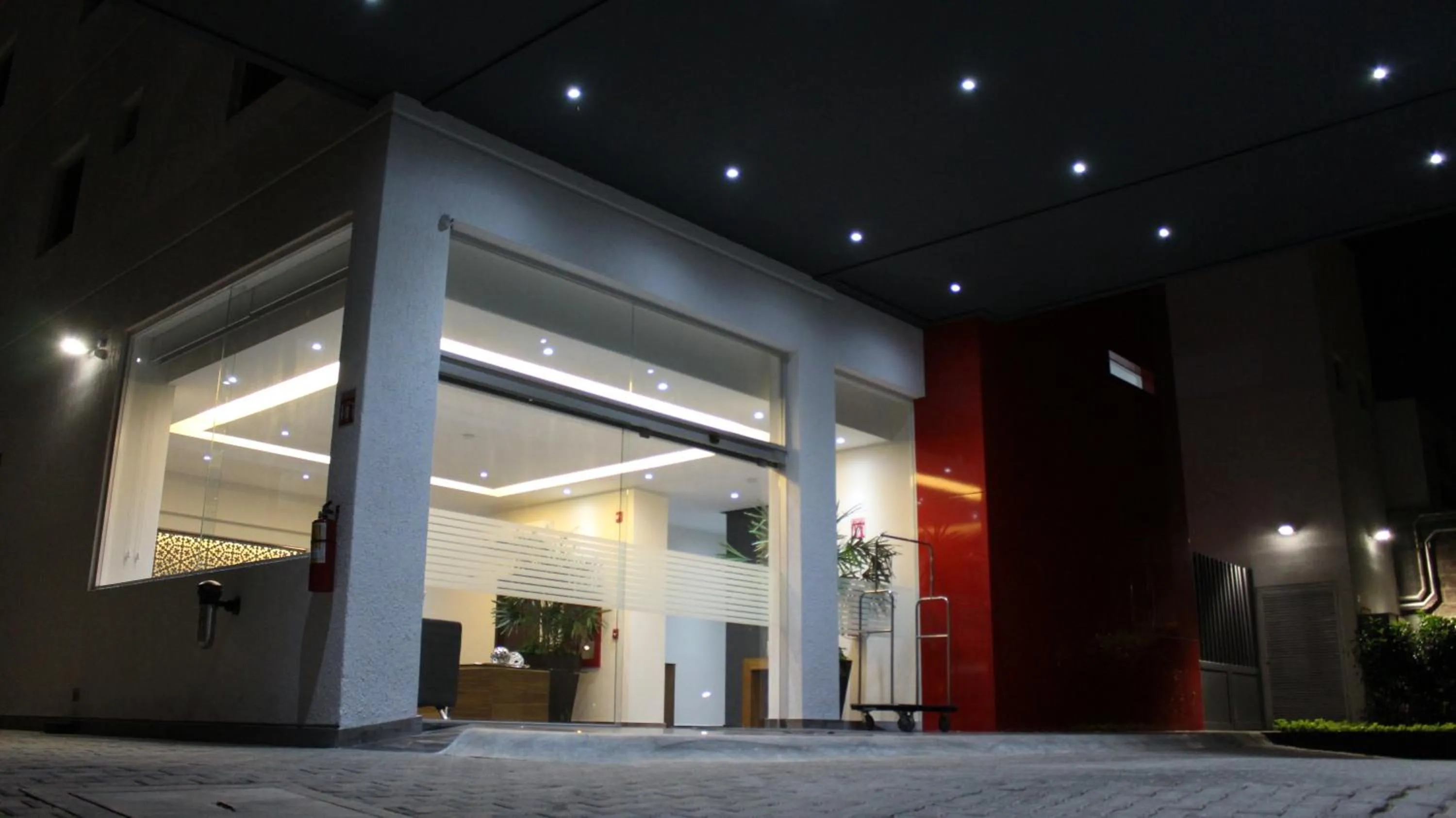 Property building in Eco Hotel Guadalajara Expo