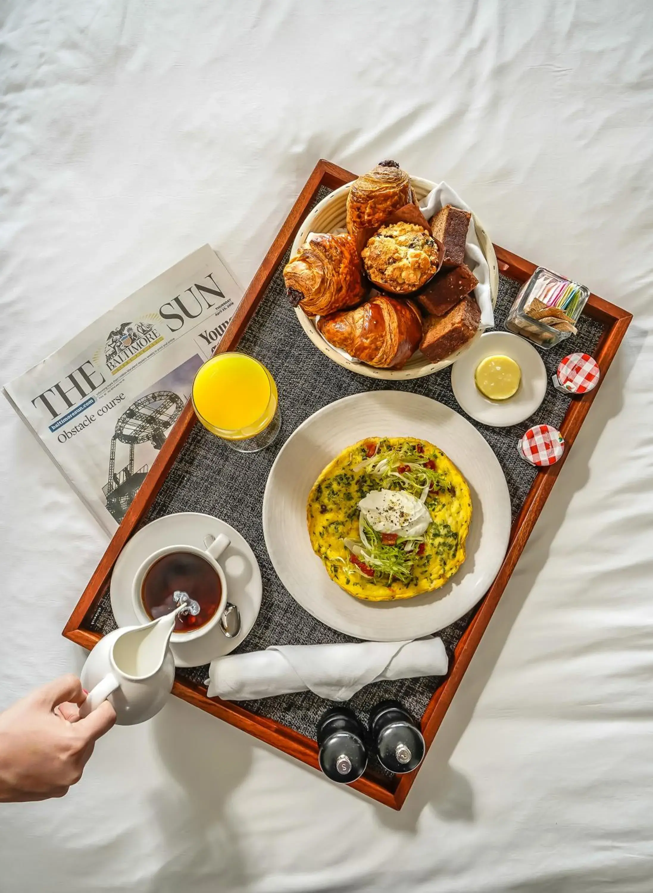Breakfast in Sagamore Pendry Baltimore Breakfast in Sagamore Pendry Baltimore