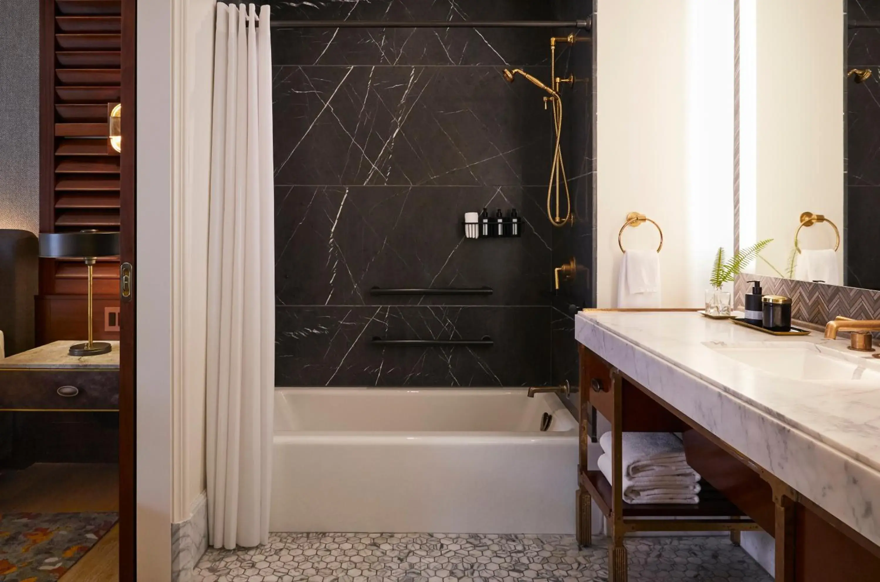 Bathroom in Pendry Baltimore Bathroom in Pendry Baltimore