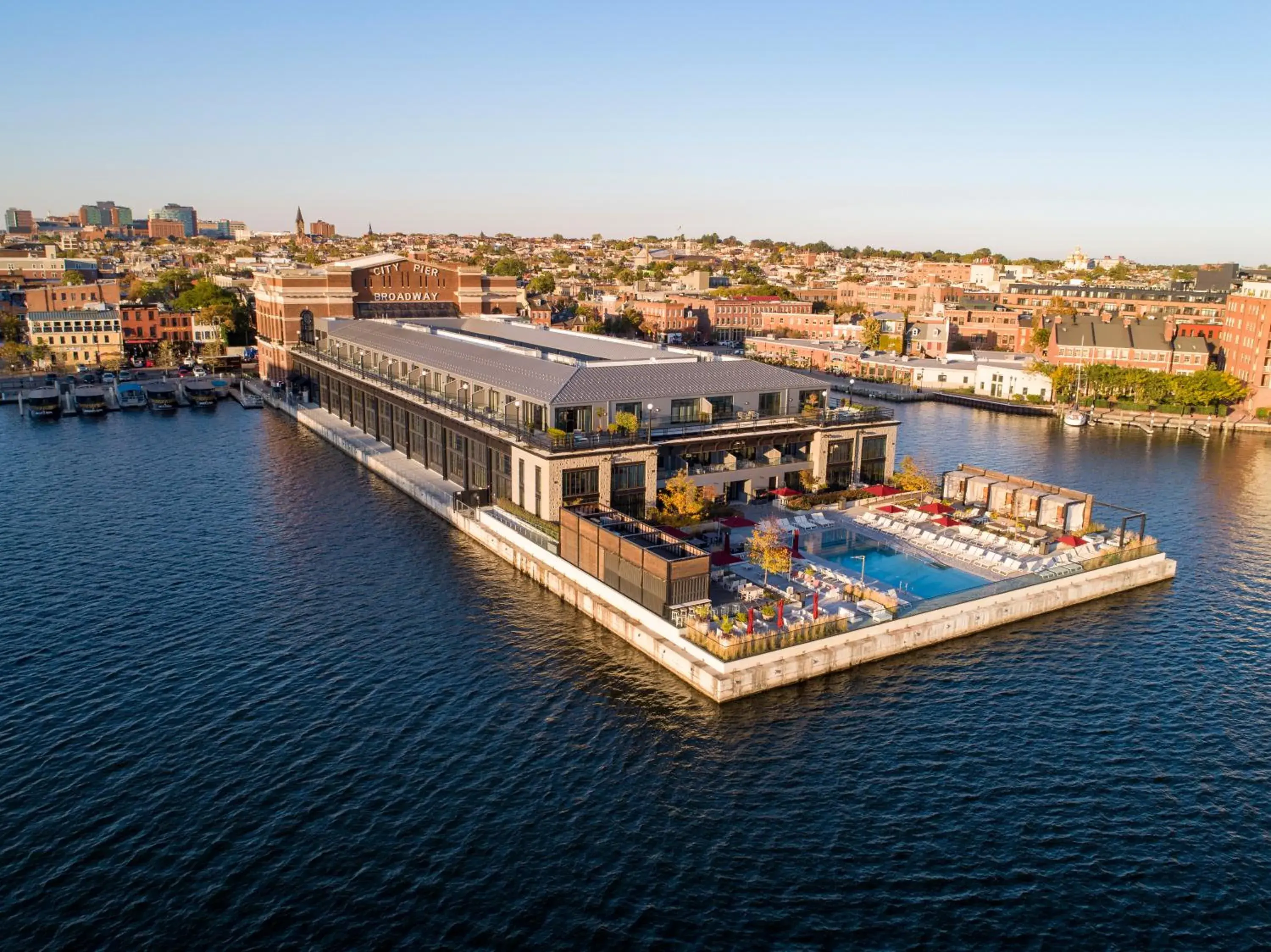 Bird's eye view in Sagamore Pendry Baltimore Bird's eye view in Sagamore Pendry Baltimore