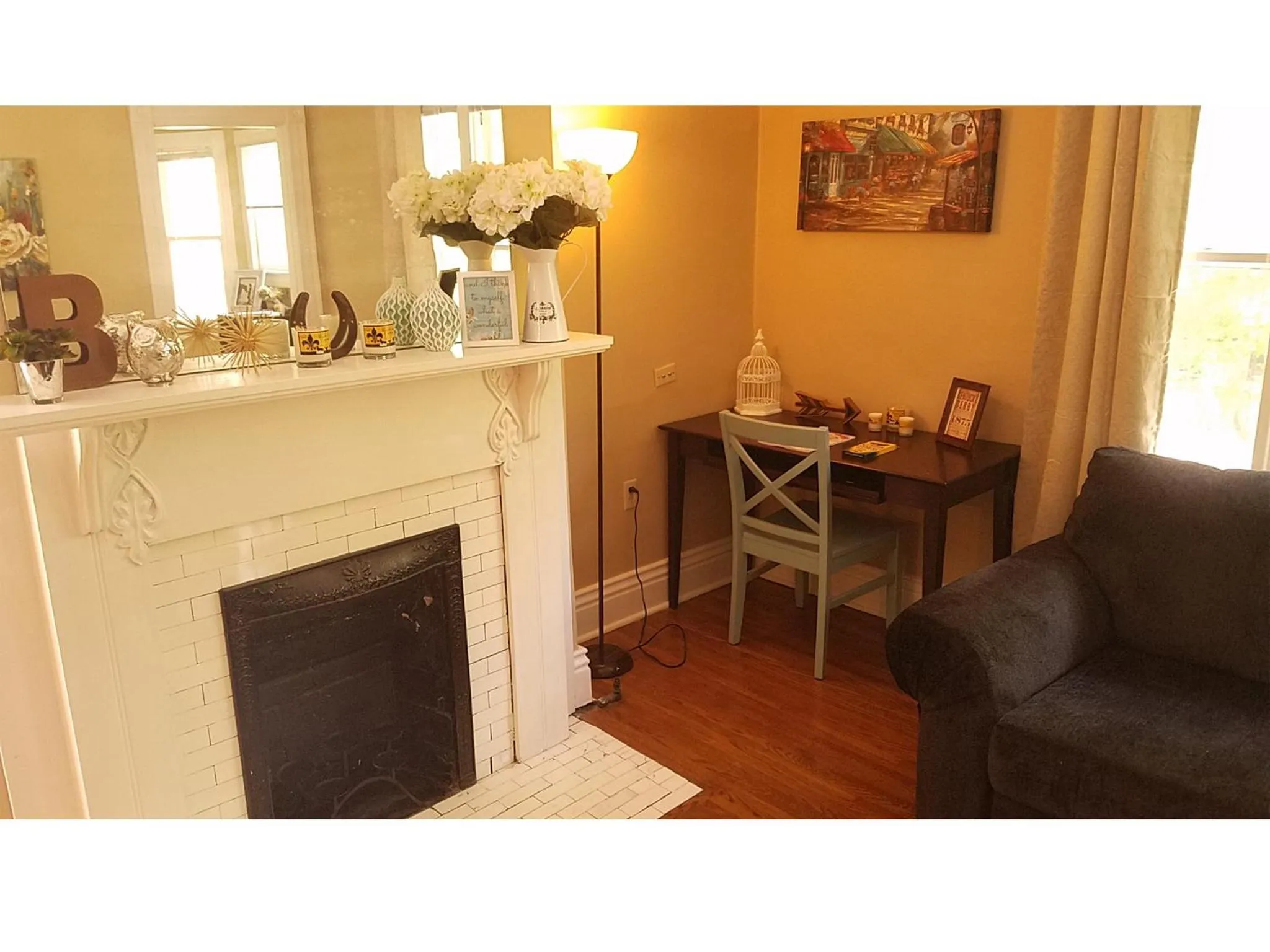 Living room in The B