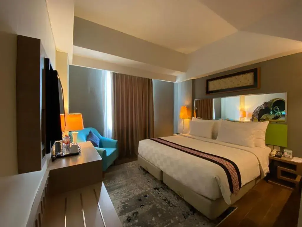 Bedroom, Bed in Khas Hotel Pekalongan Bedroom, Bed in Khas Hotel Pekalongan