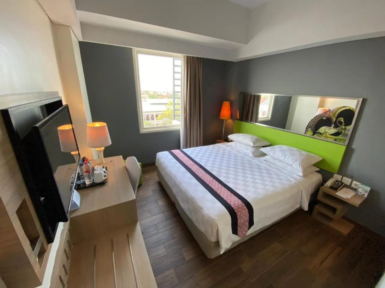 Bedroom, Bed in Khas Hotel Pekalongan