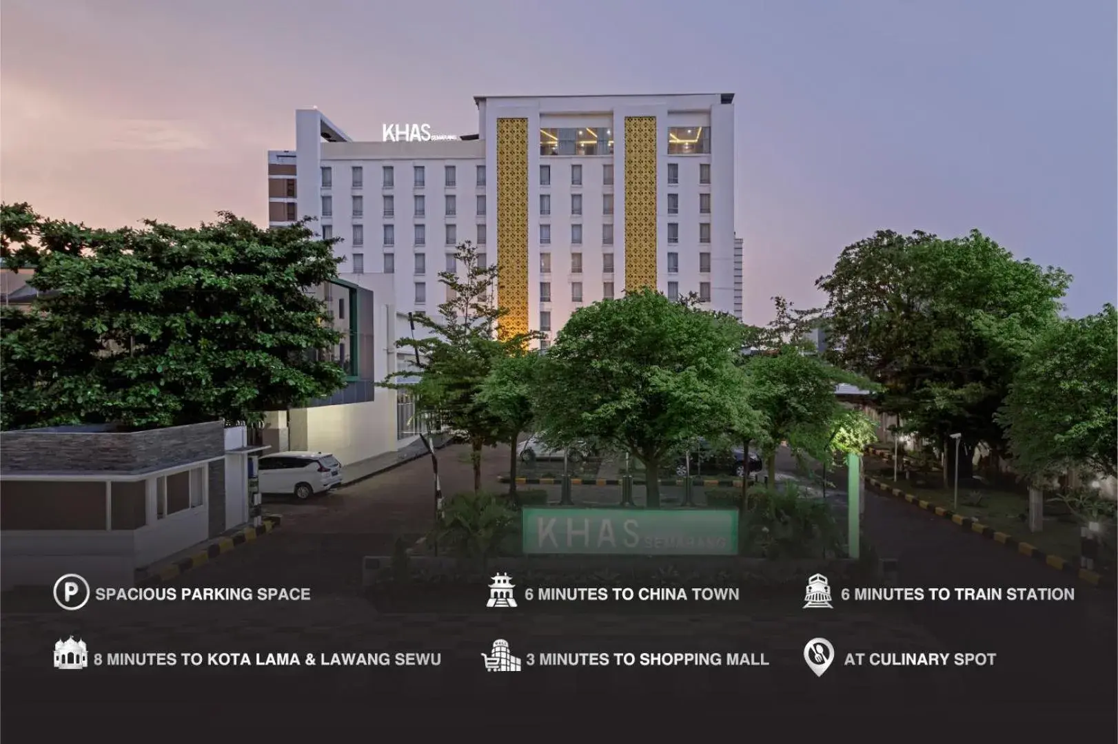 Property building in KHAS Semarang Hotel Property building in KHAS Semarang Hotel