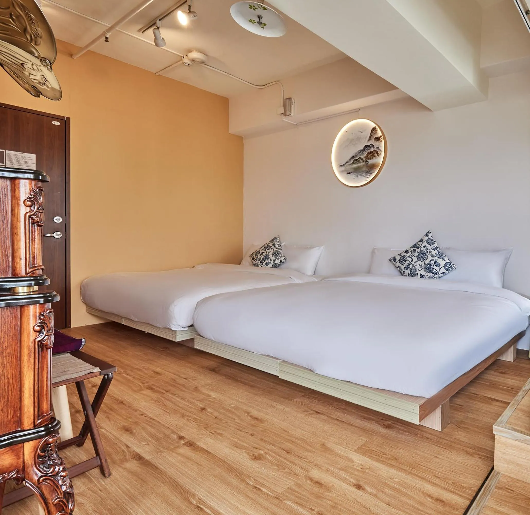 Bed in 安蘭居旅店 An Lan Jie Hotel