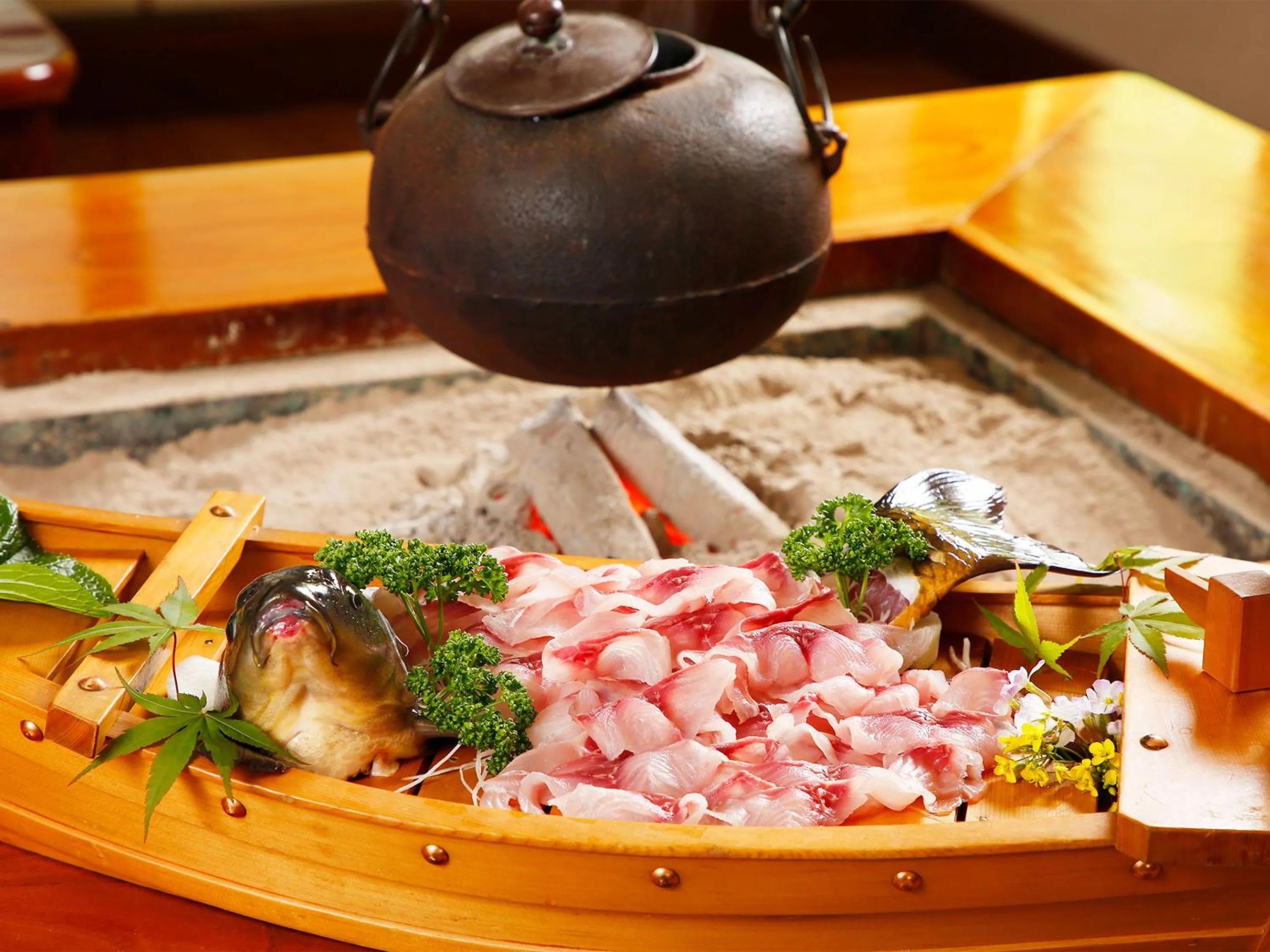 Food close-up in Oyado Fubuki