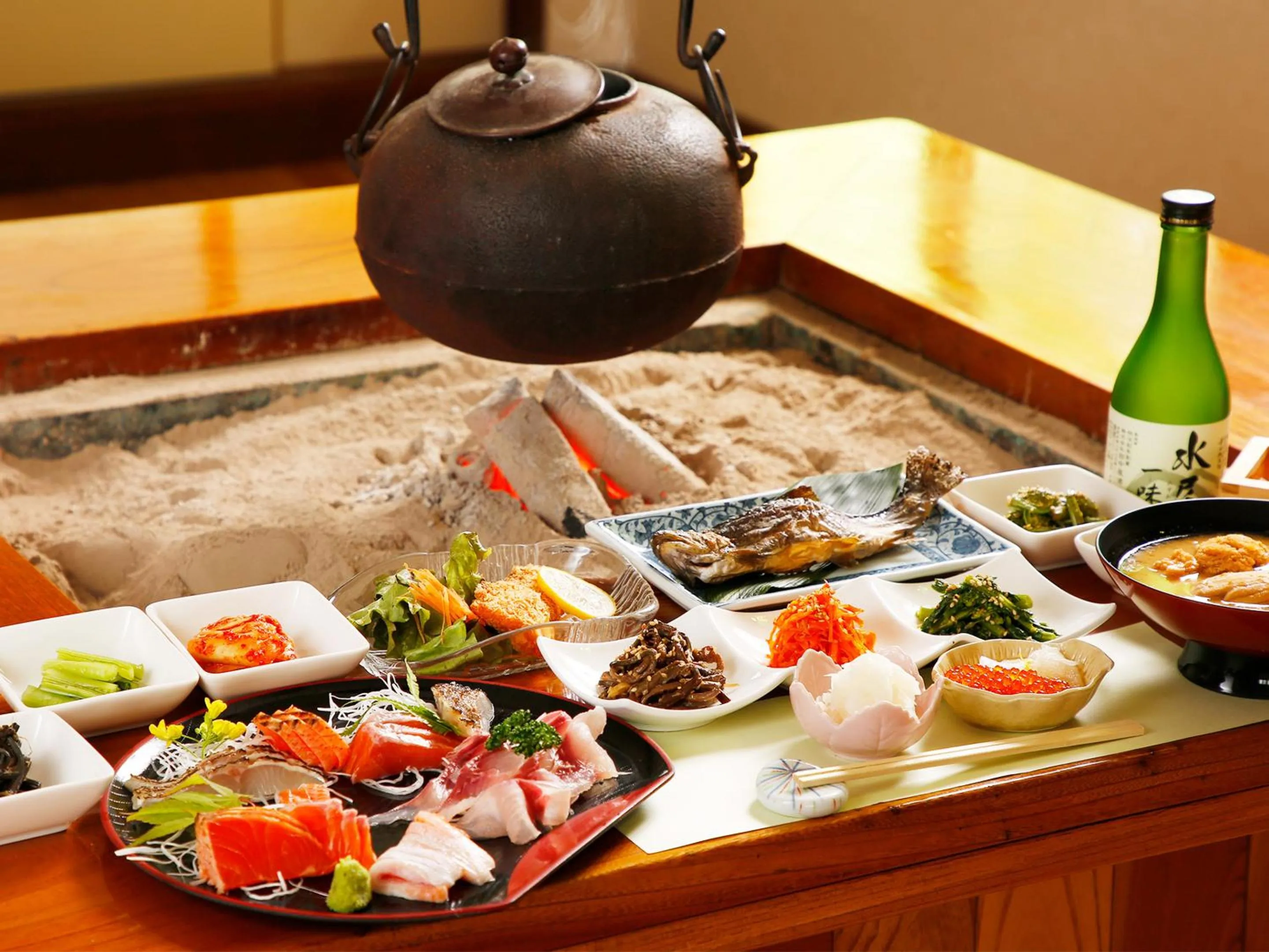 Dinner in Oyado Fubuki