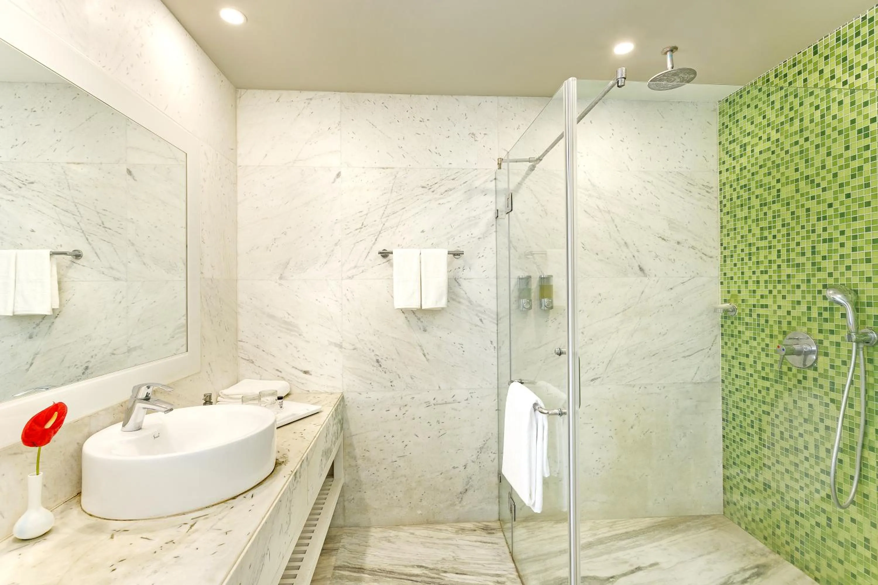 Shower in Sarovar Portico Outer Ring Road