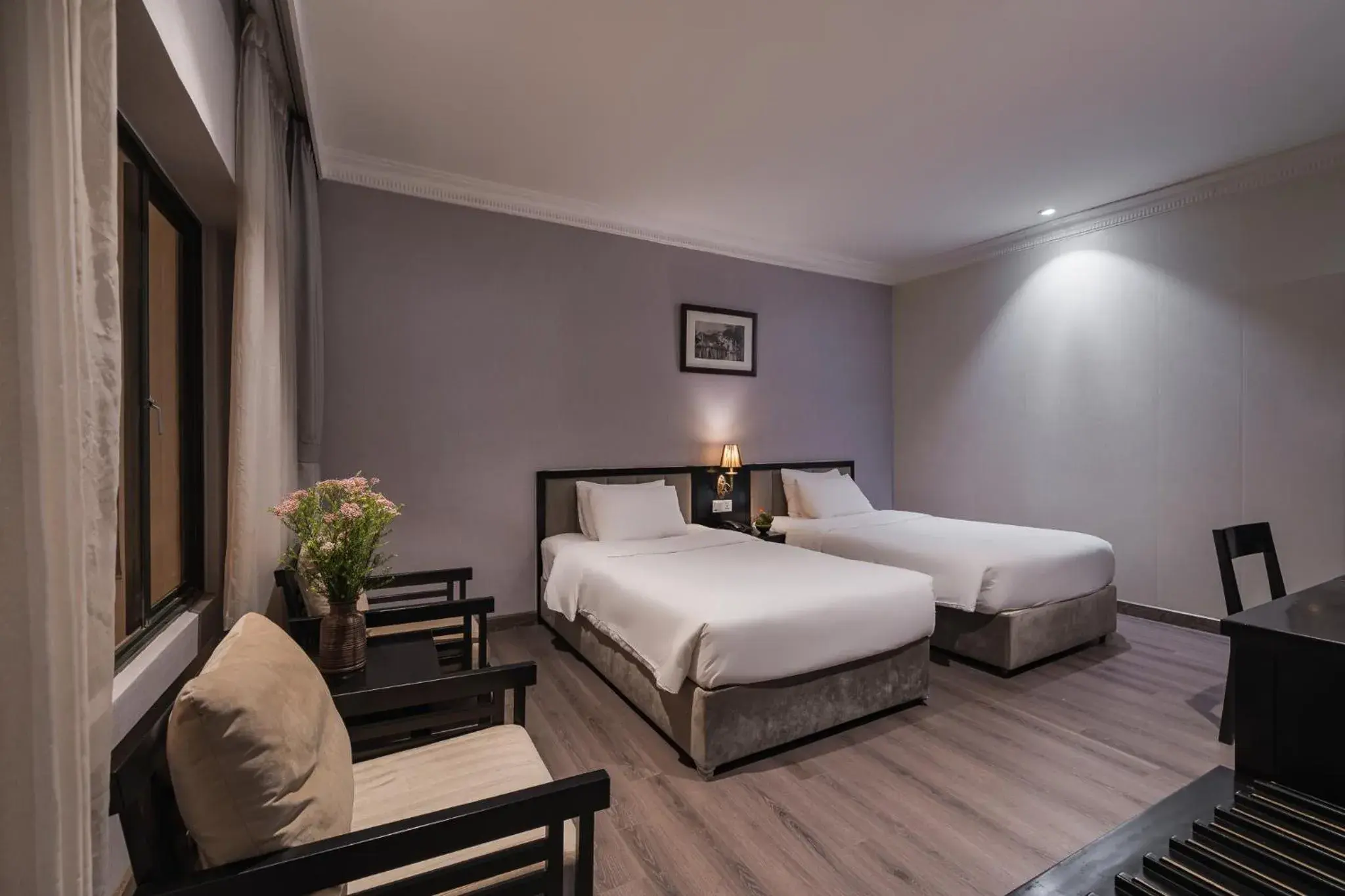 room service, Bed in La Passion Classic Hotel room service, Bed in La Passion Classic Hotel