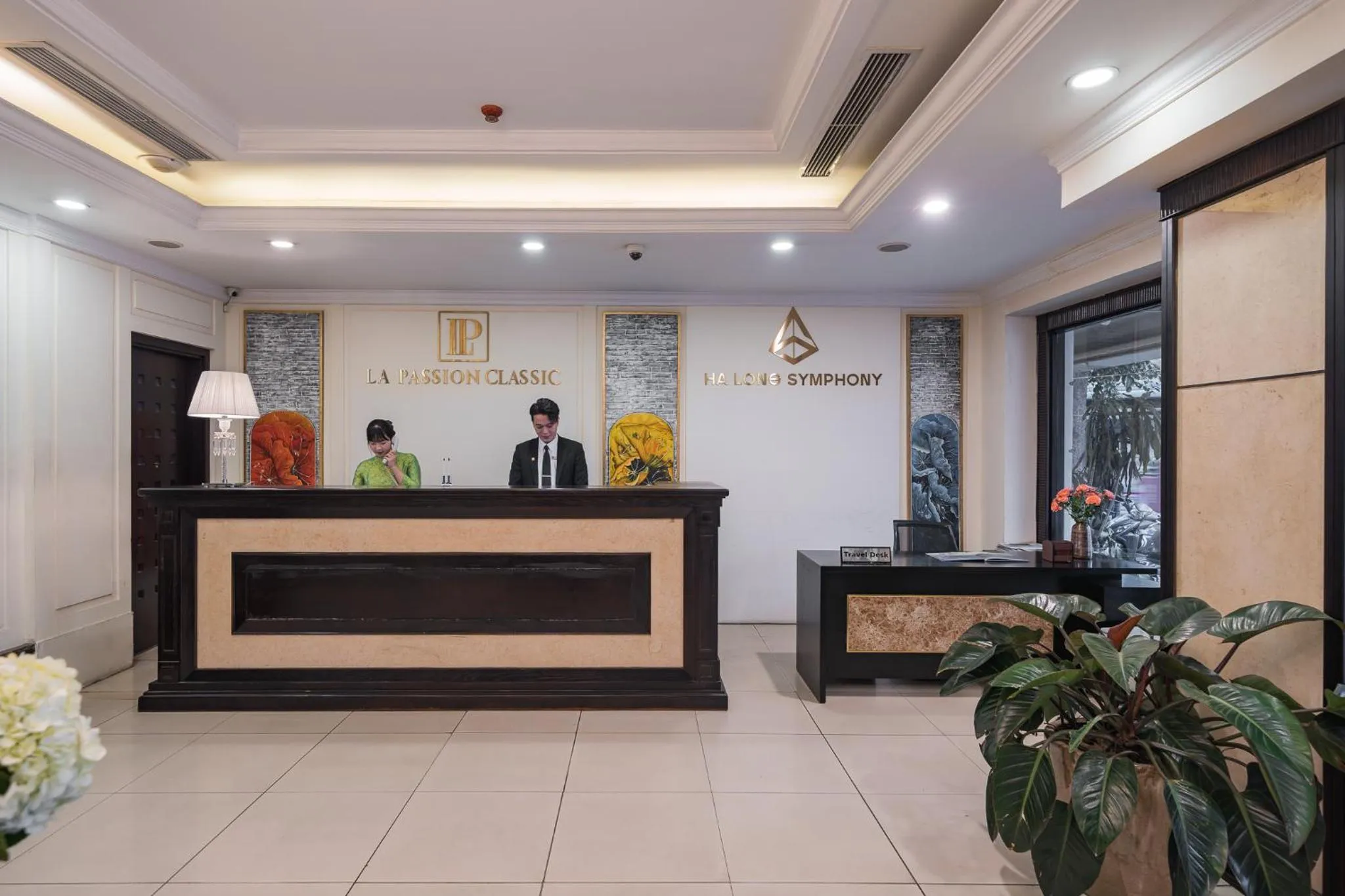 Lobby or reception in La Passion Classic Hotel