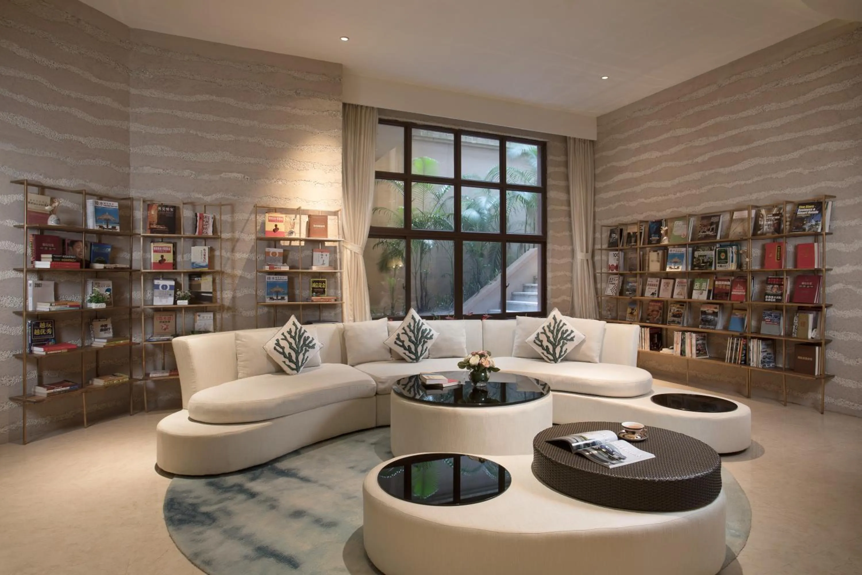 Library in Wyndham Hainan Clearwater Bay Resort