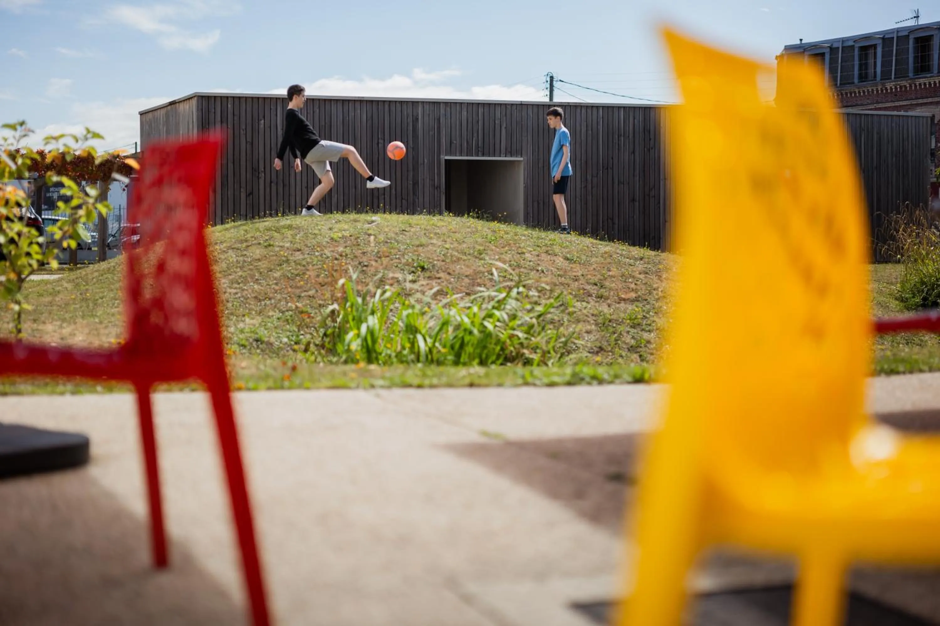 Garden in Premiere Classe Le Havre Centre-LES DOCKS