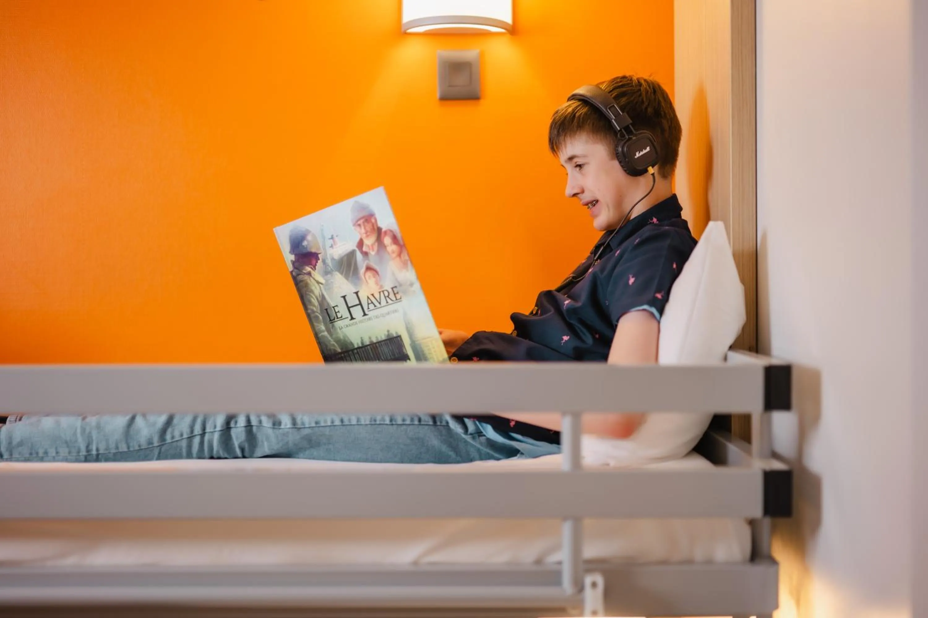 Bedroom, Bed in Premiere Classe Le Havre Centre-LES DOCKS