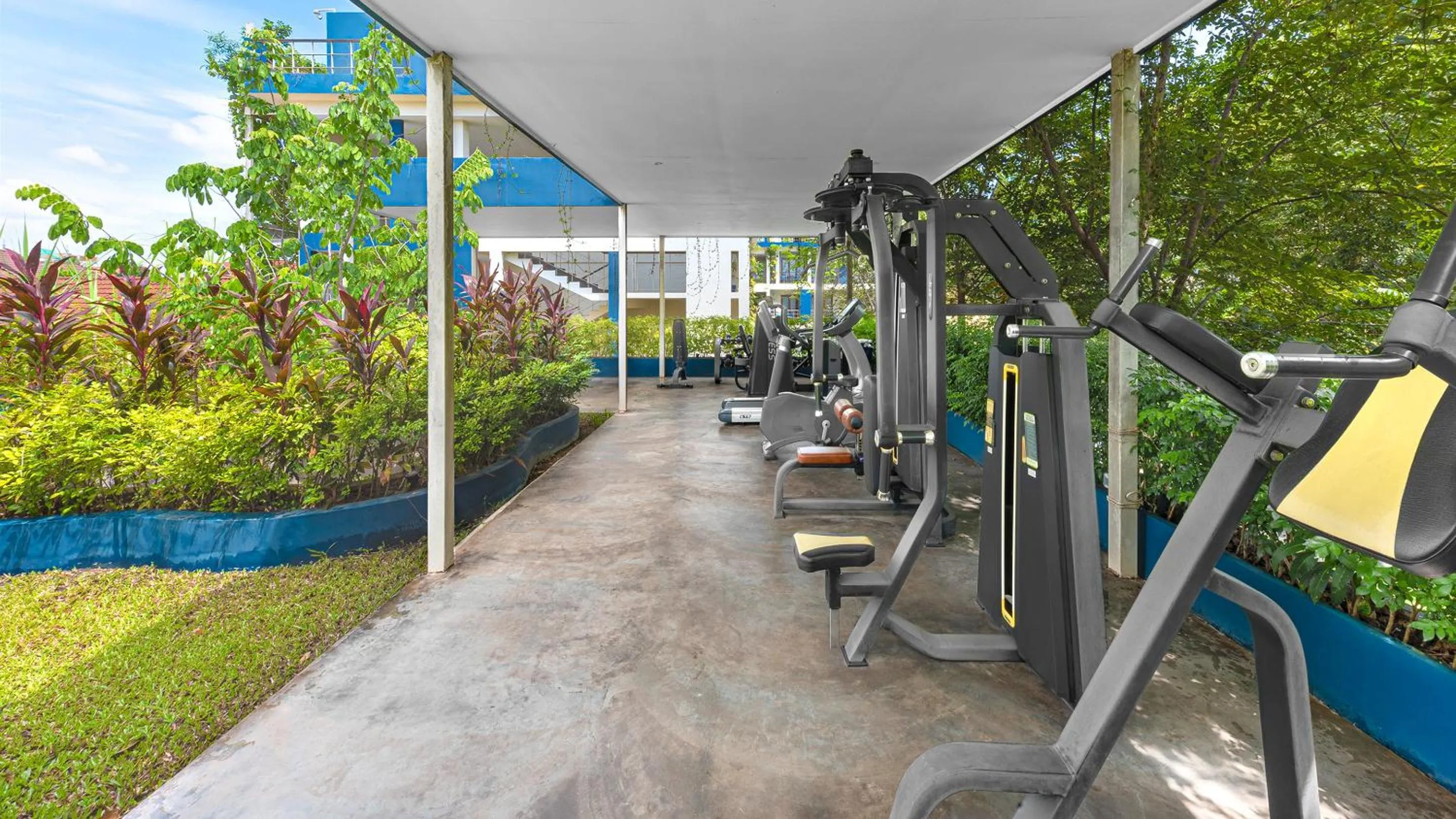 Fitness centre/facilities in Sakmut Boutique Hotel