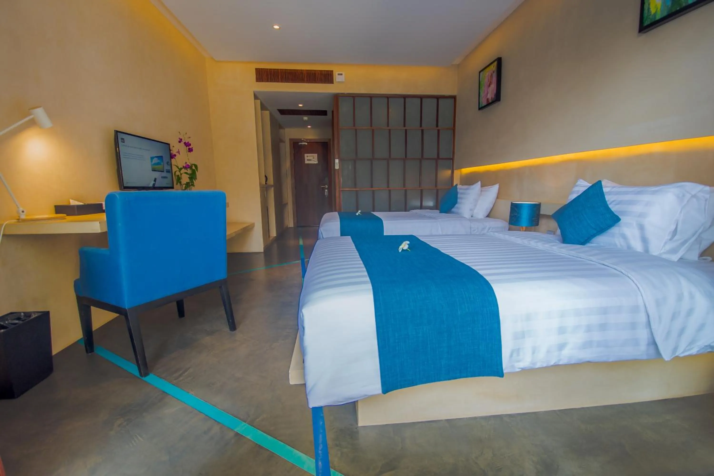 Bedroom, Bed in Sakmut Boutique Hotel