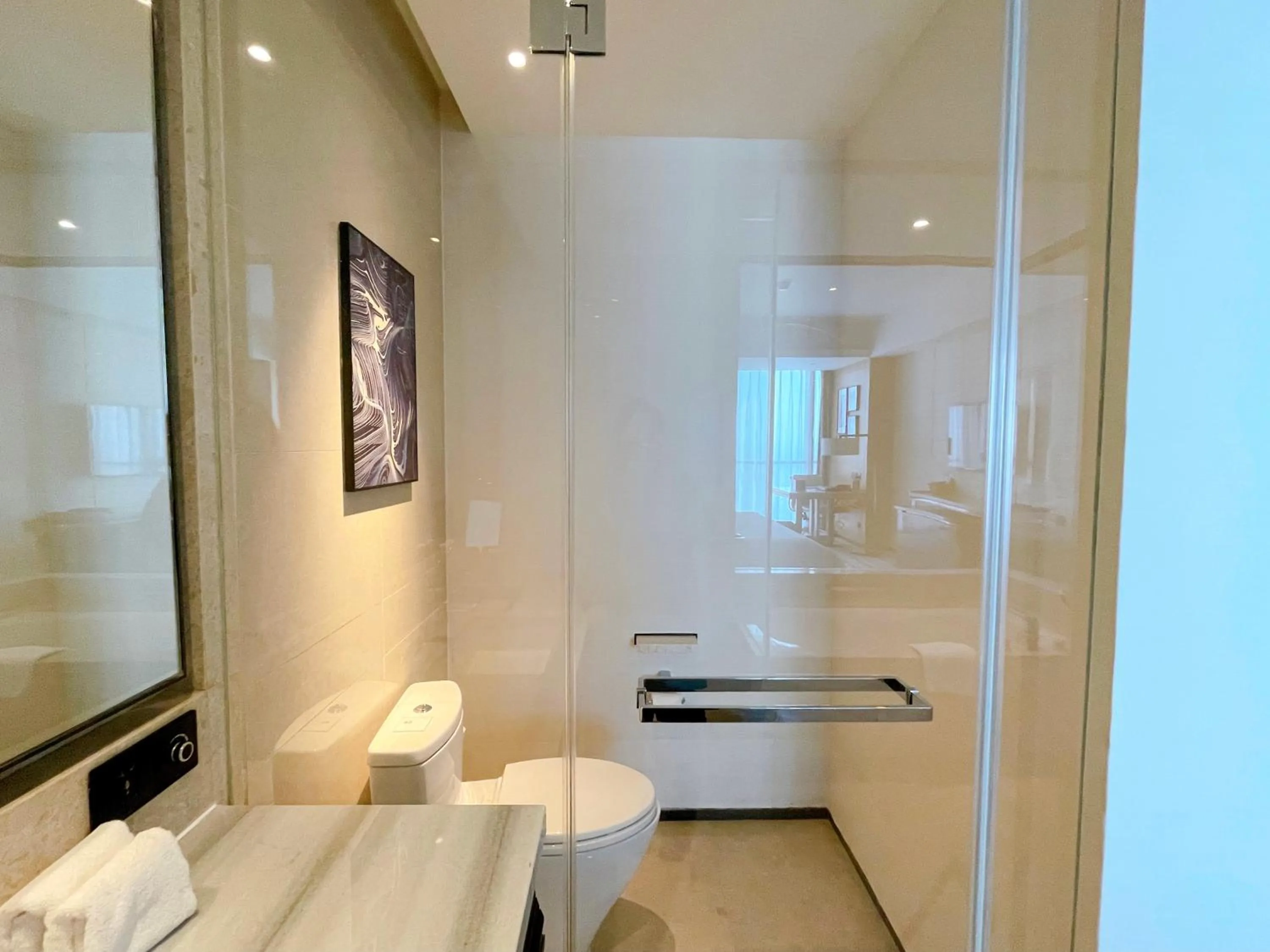 Toilet in Sheraton Zibo Hotel