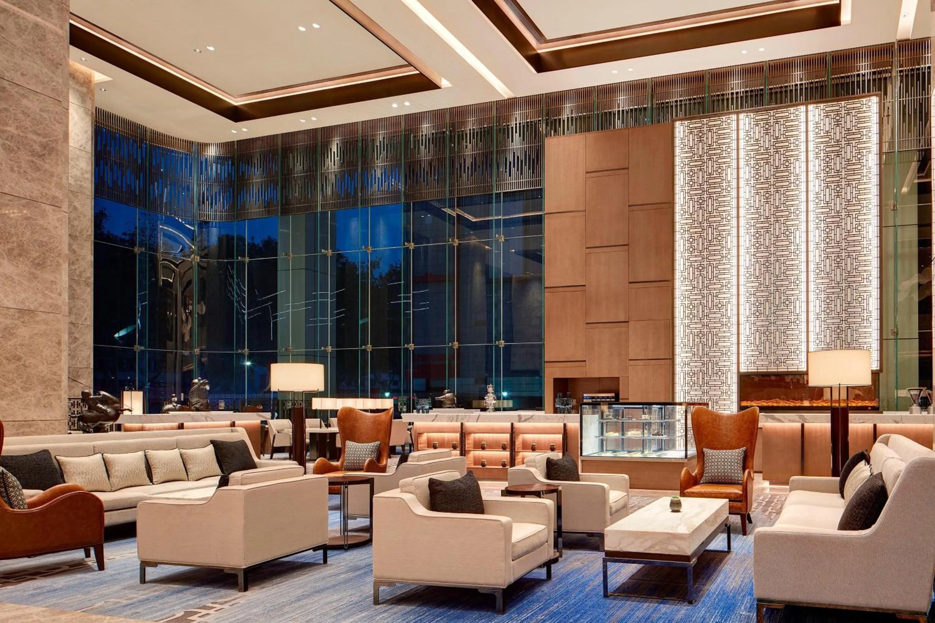 Lobby or reception in Sheraton Zibo Hotel