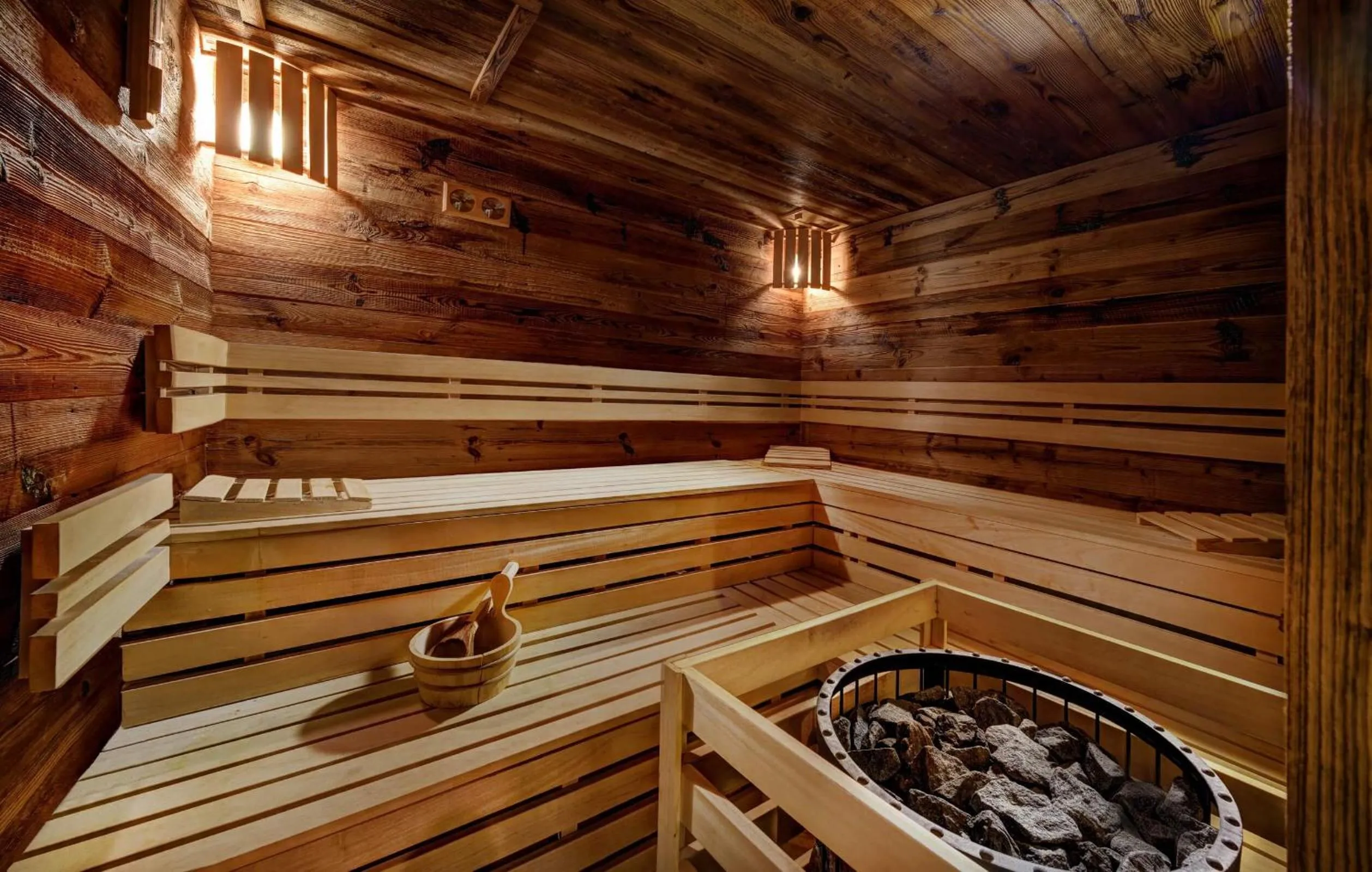 Sauna in Hotel Lomnica