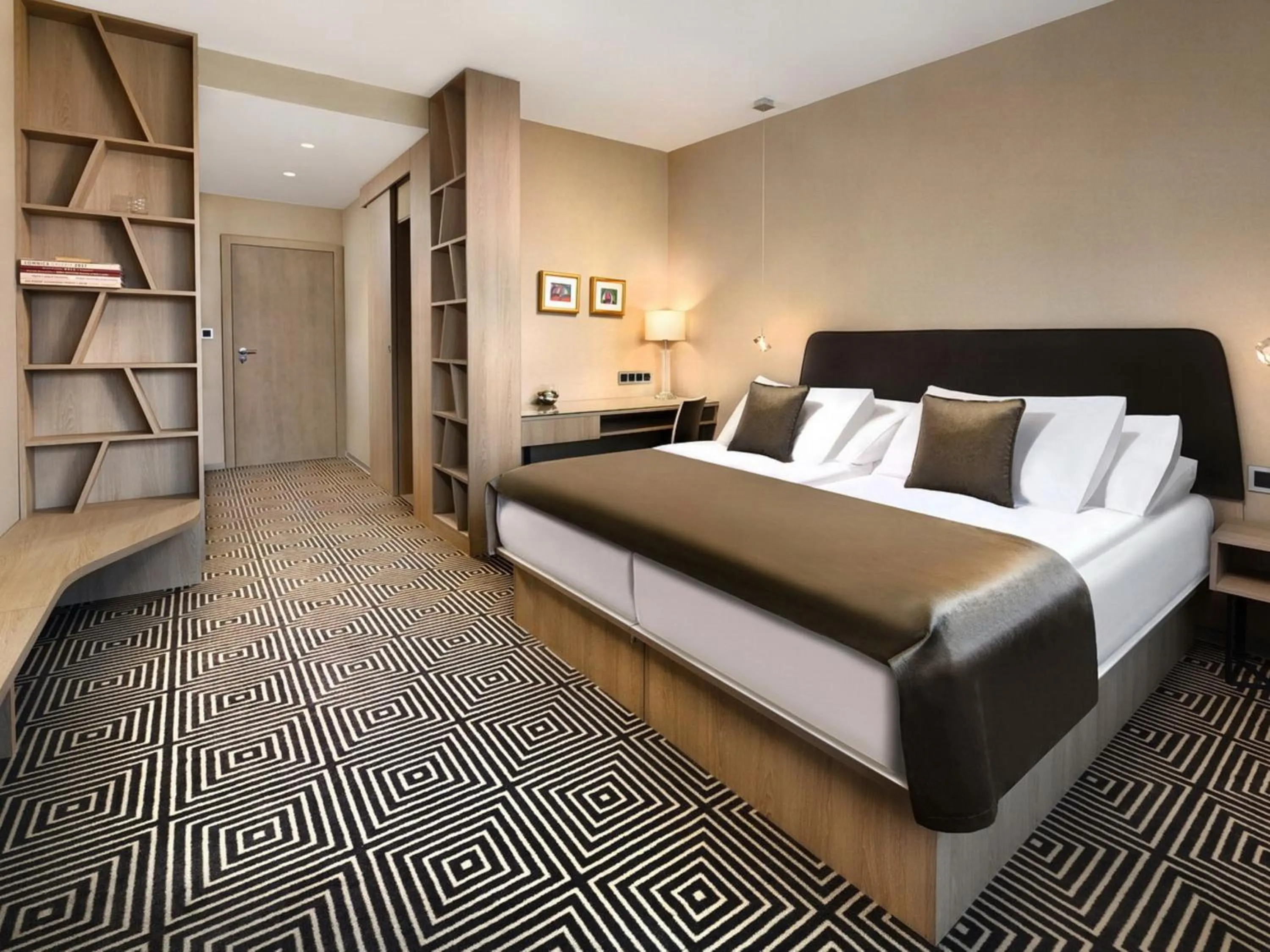 Bed in Hotel Lomnica