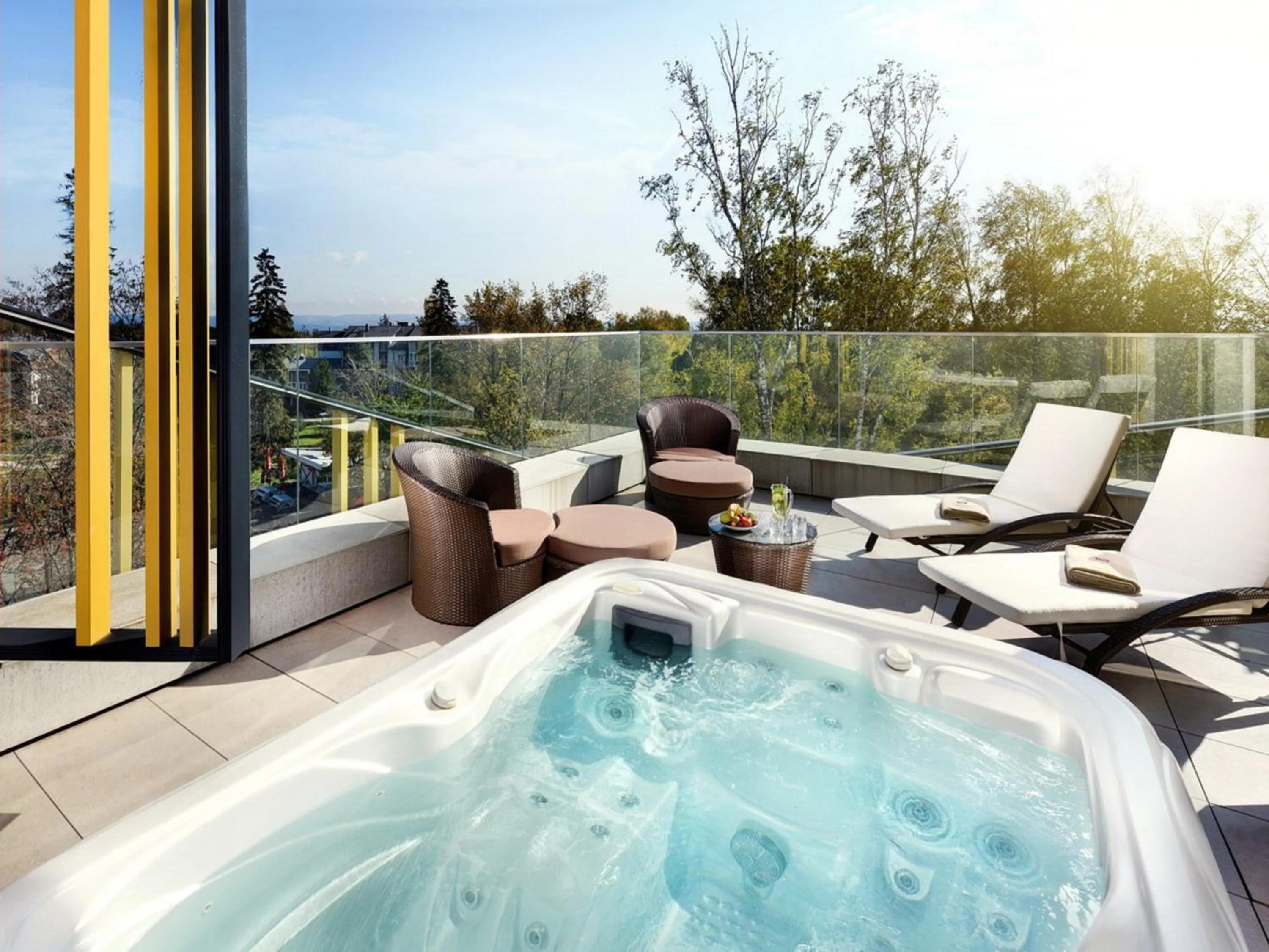 Natural landscape in Hotel Lomnica