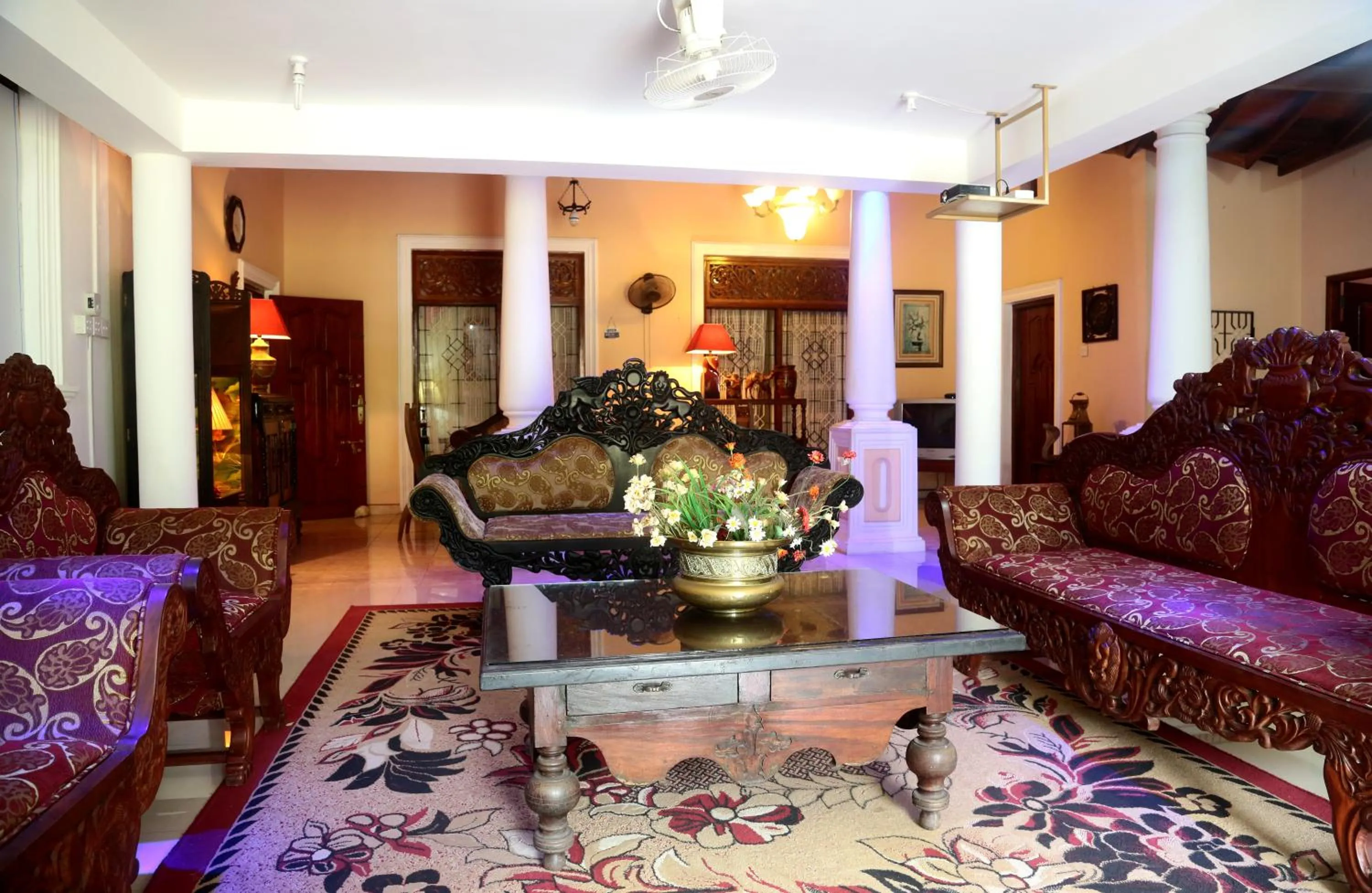 Lobby or reception in The Castle