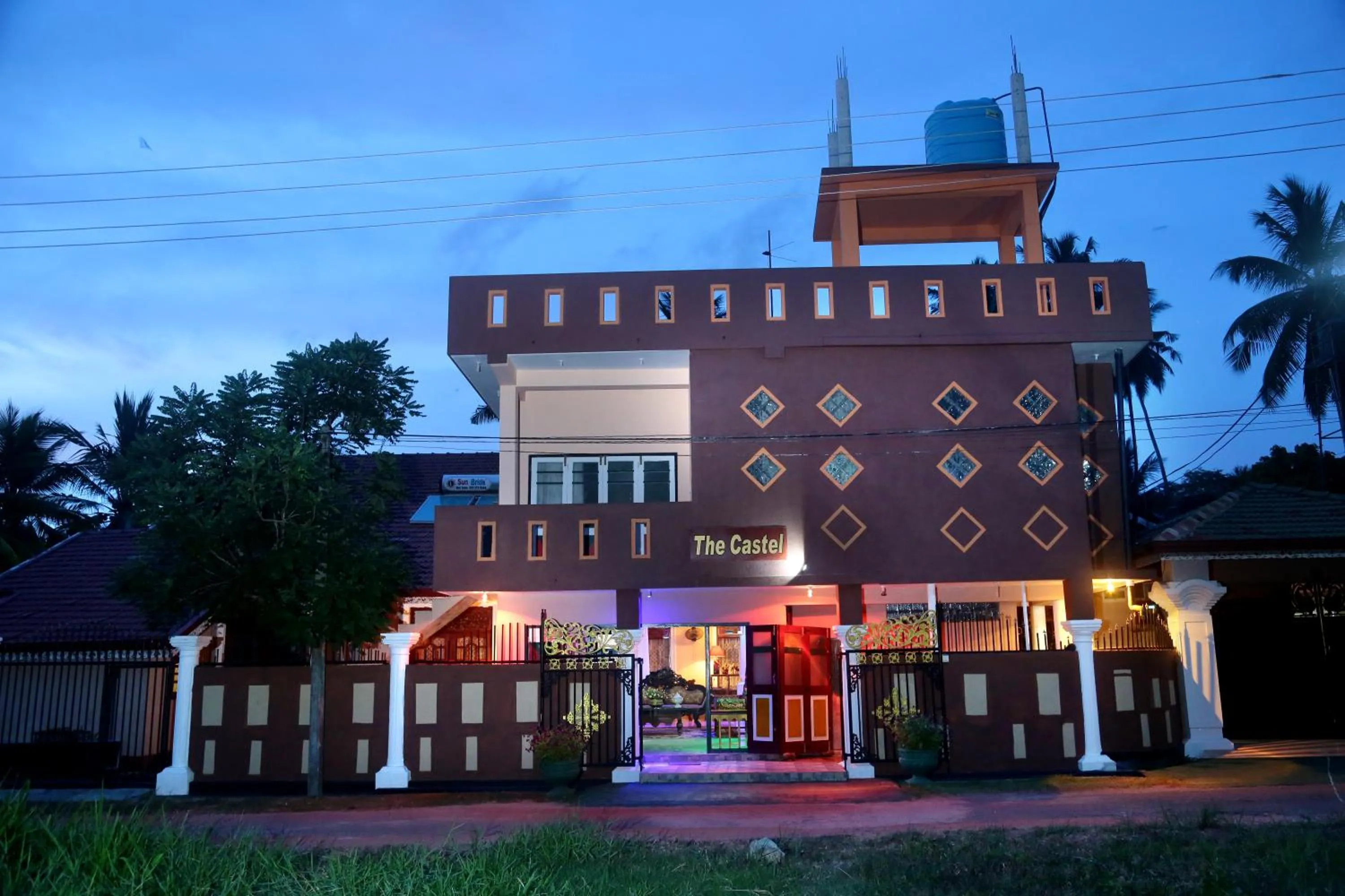 On site in The Castle