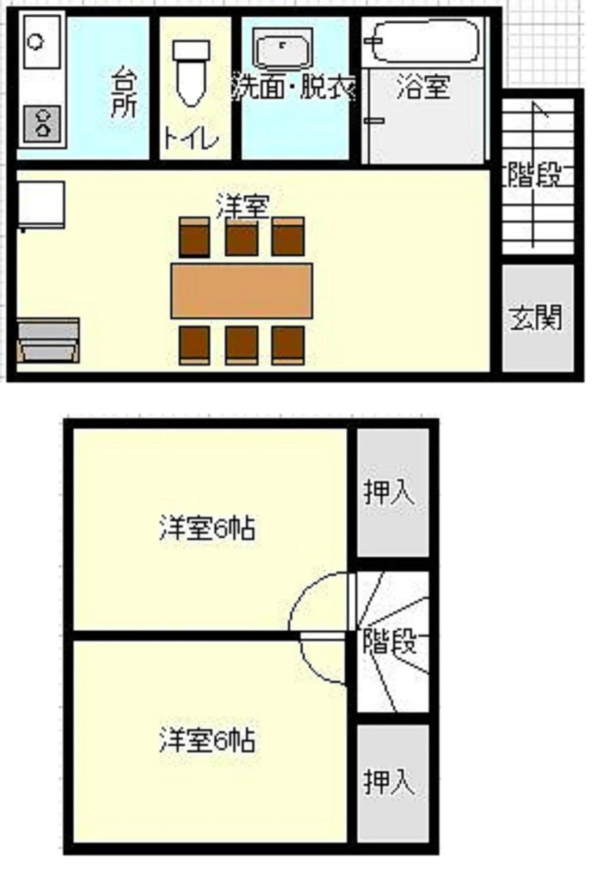 Floor plan in VILLA Lupinus Kawaguchiko