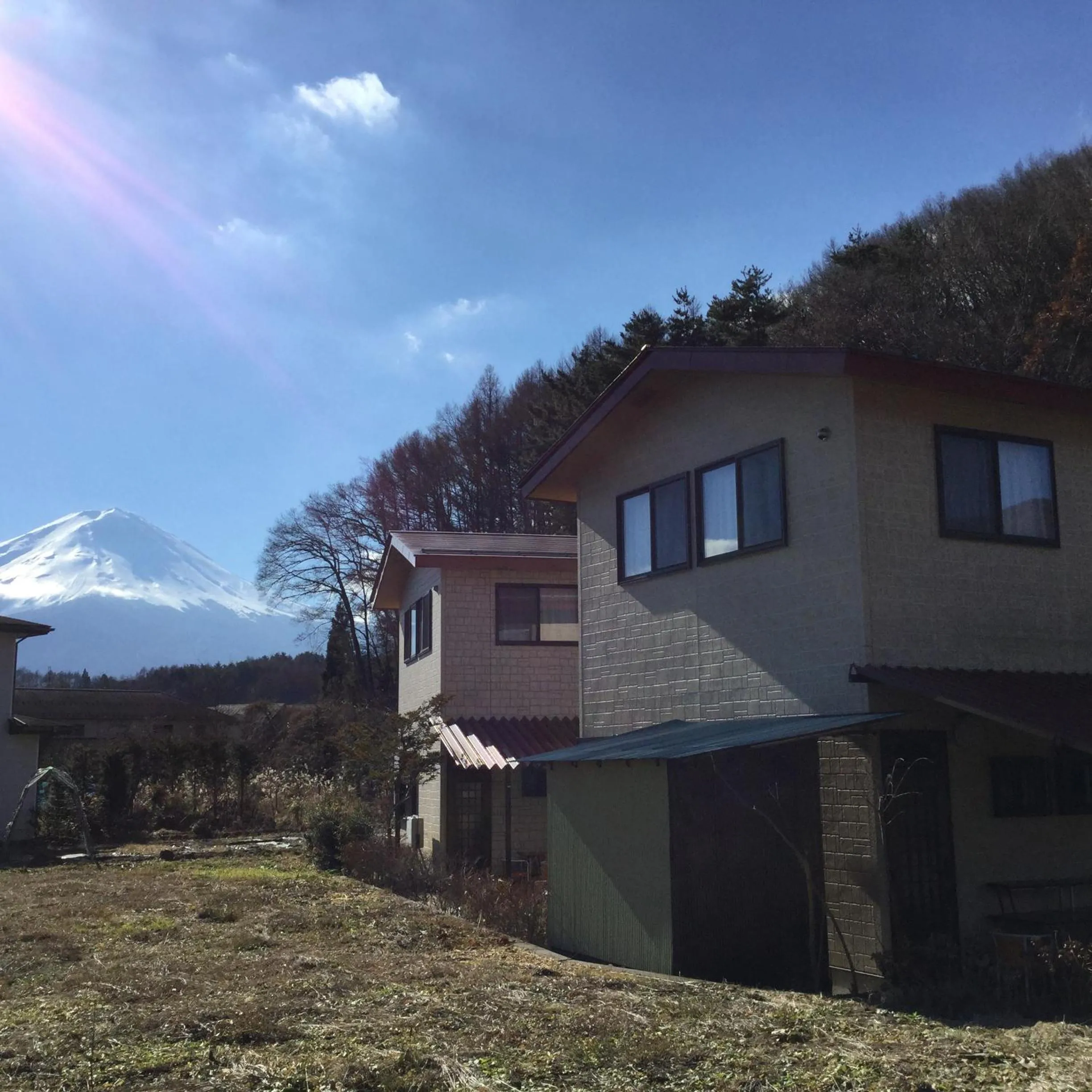 Facade/entrance in VILLA Lupinus Kawaguchiko