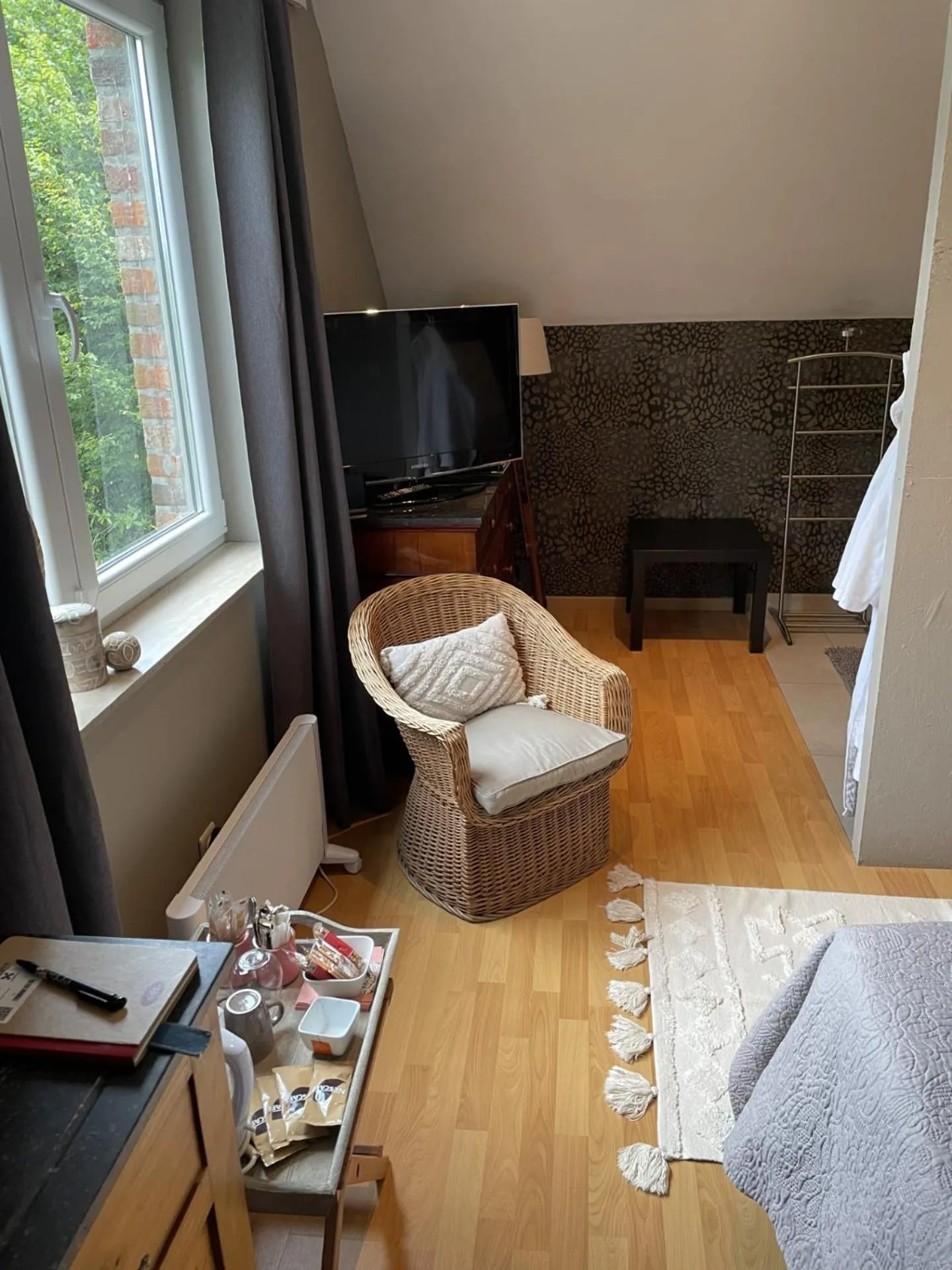 Bed in B&B Le calme sur les hauteurs de Spa