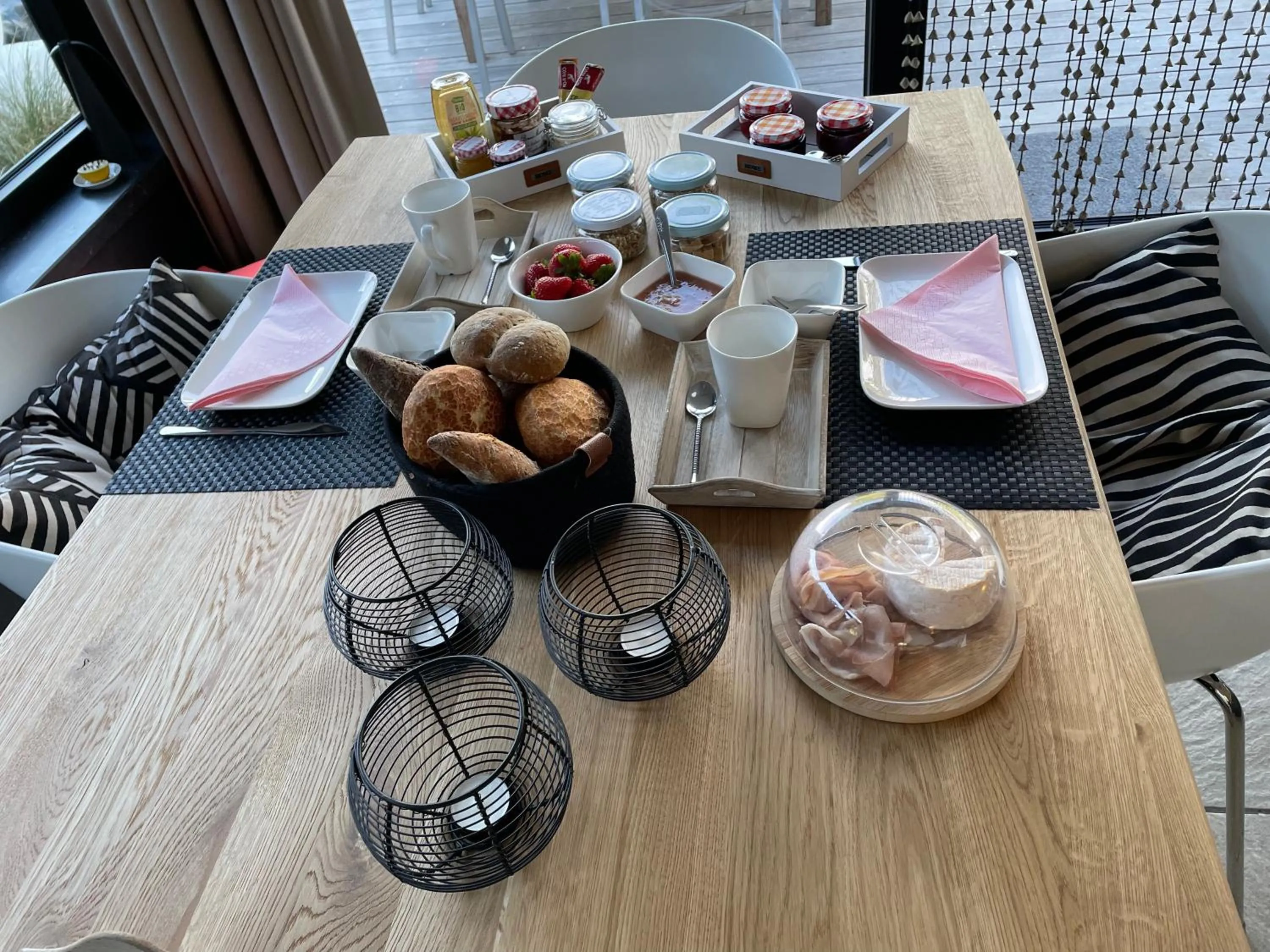 Breakfast in B&B Le calme sur les hauteurs de Spa