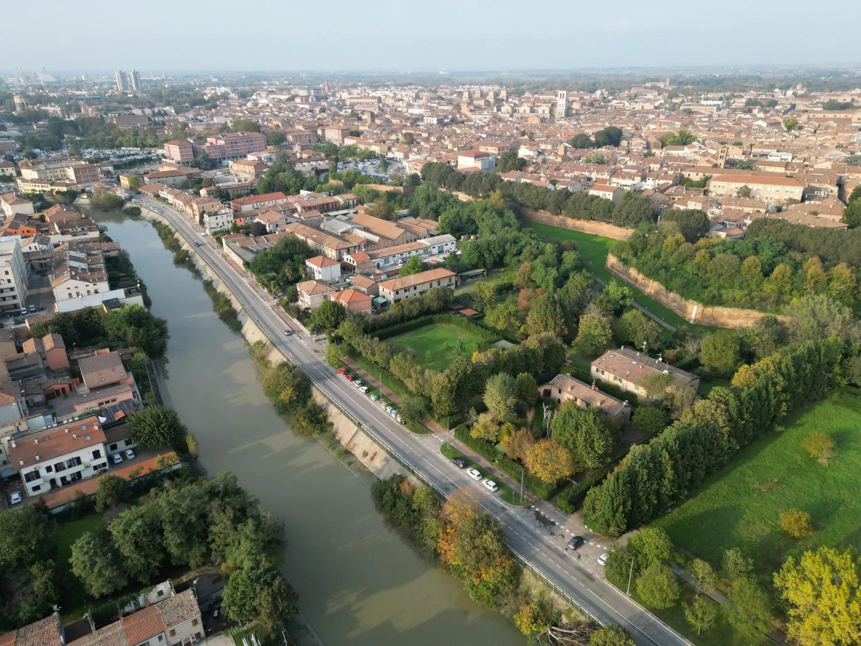 Bird's eye view in Villetta d'Este