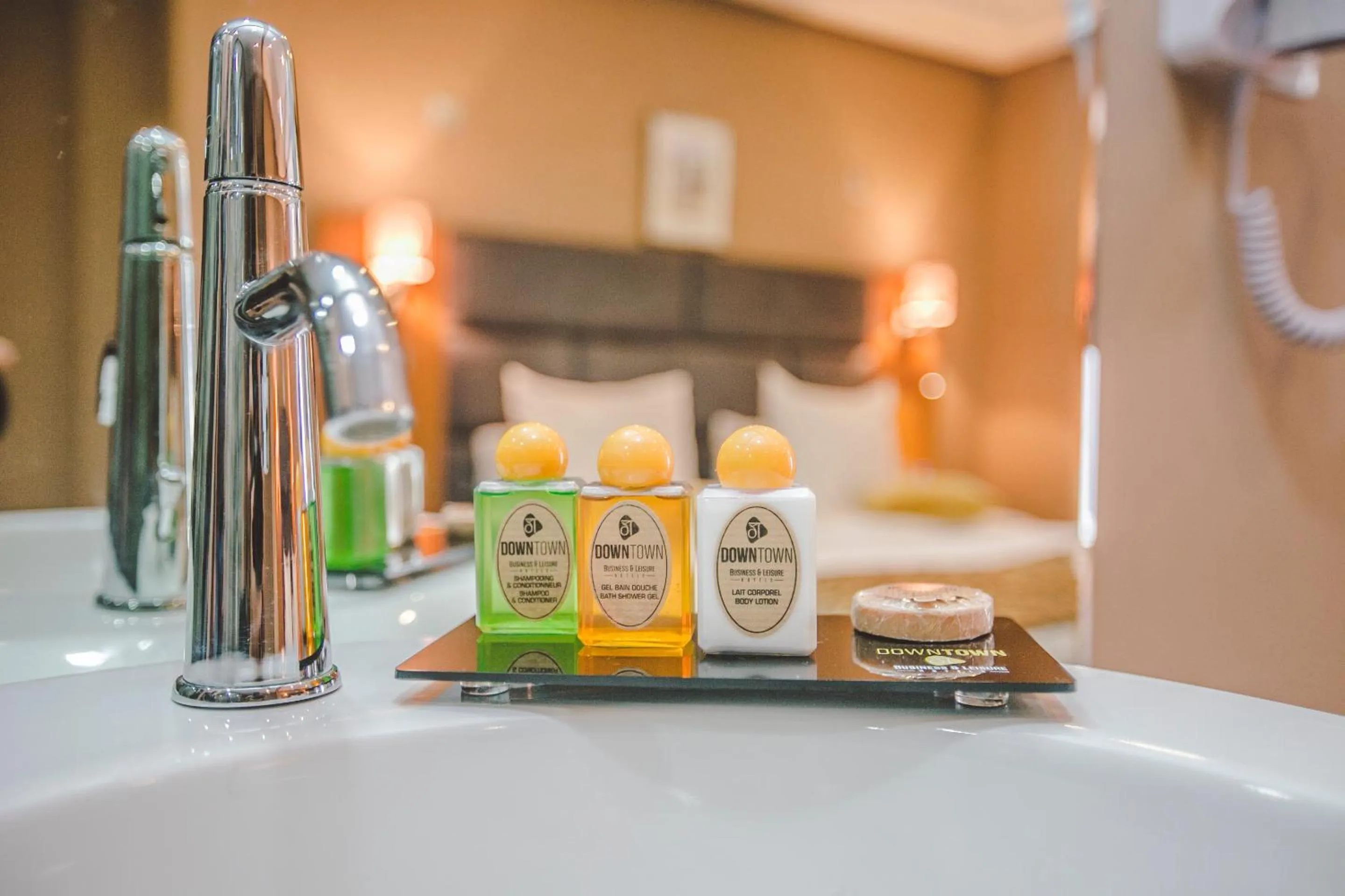 Toilet in Hôtel Down Town Maarif