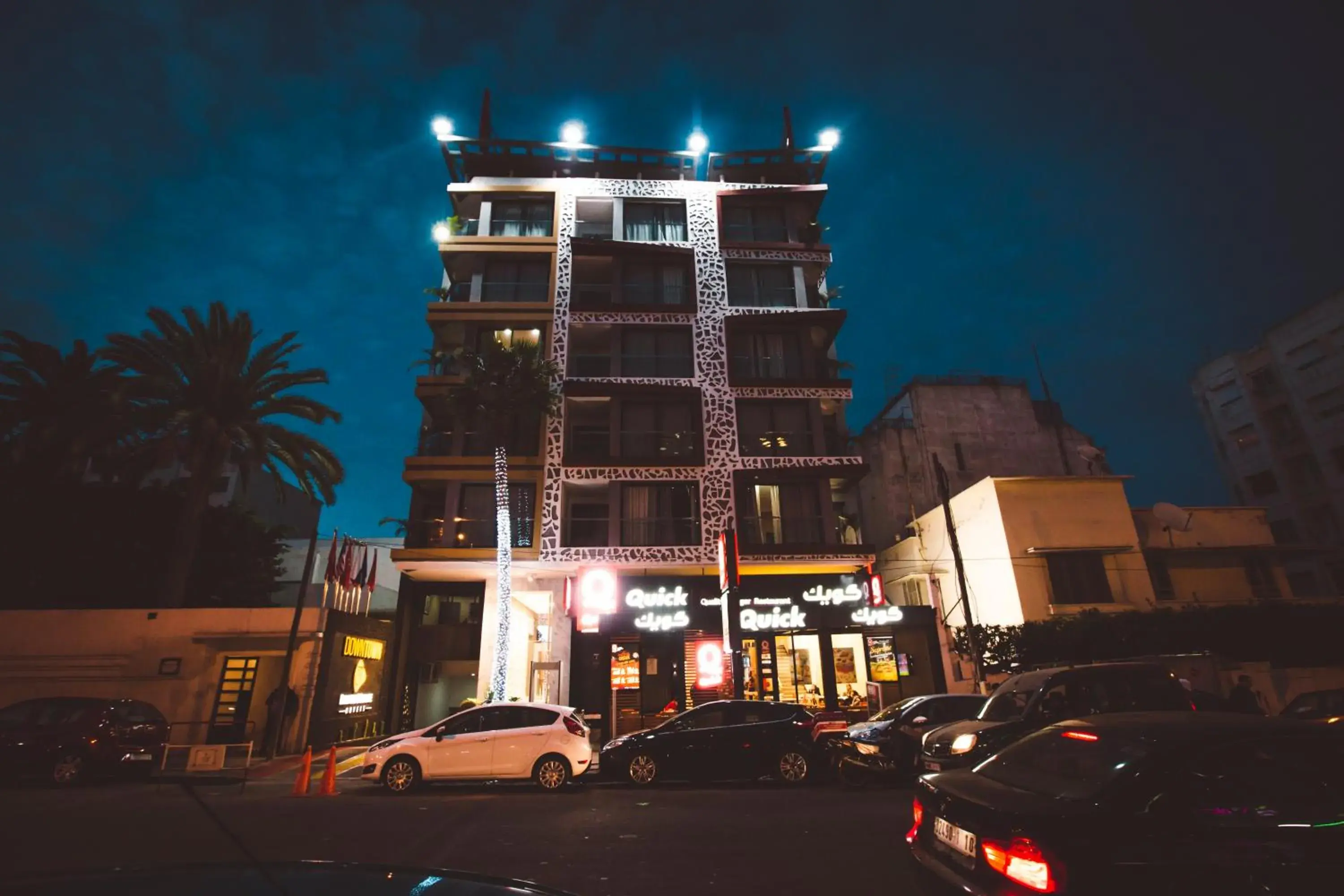 Property building in Hôtel Down Town Maarif Property building in Hôtel Down Town Maarif