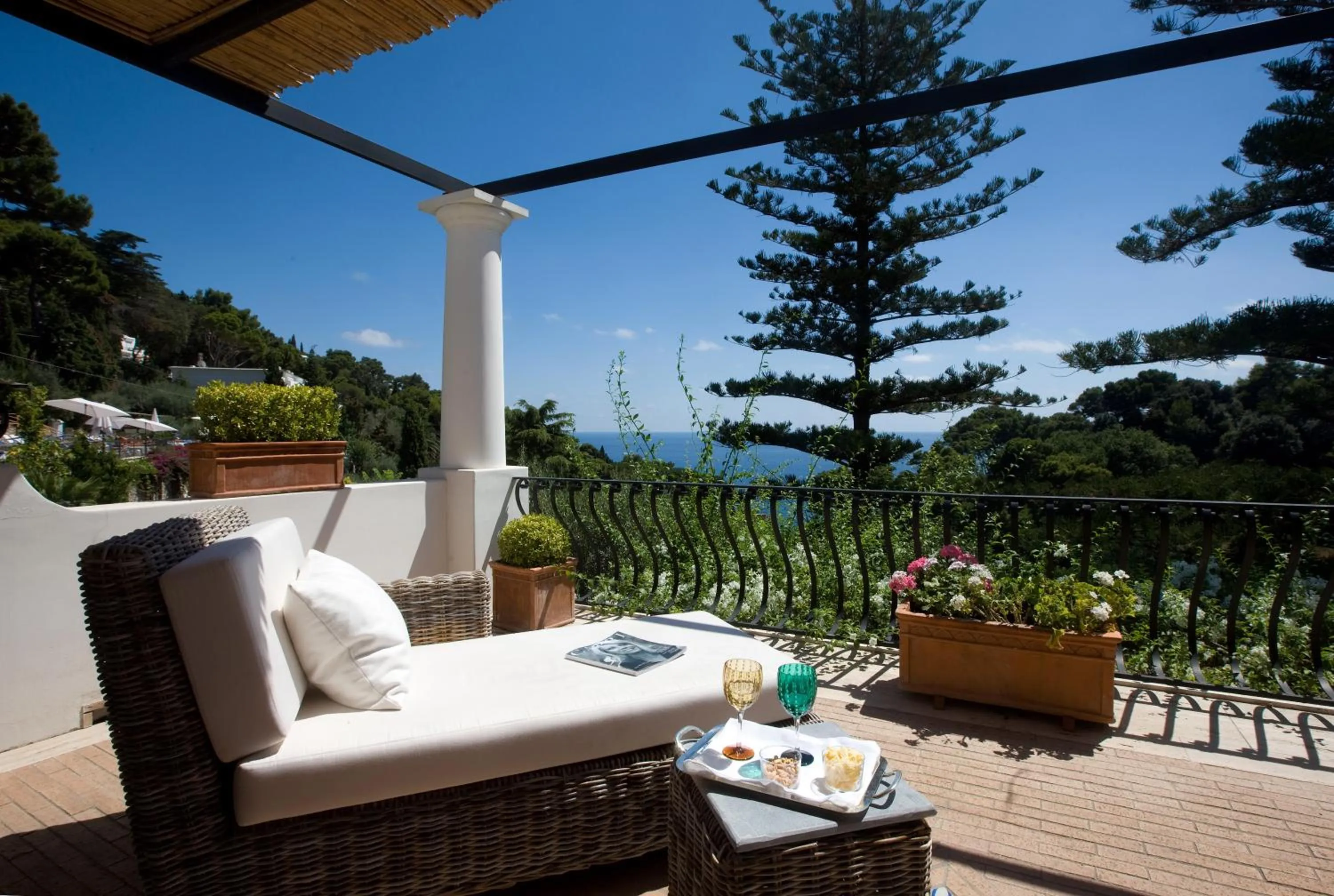 Balcony/Terrace in Hotel La Minerva