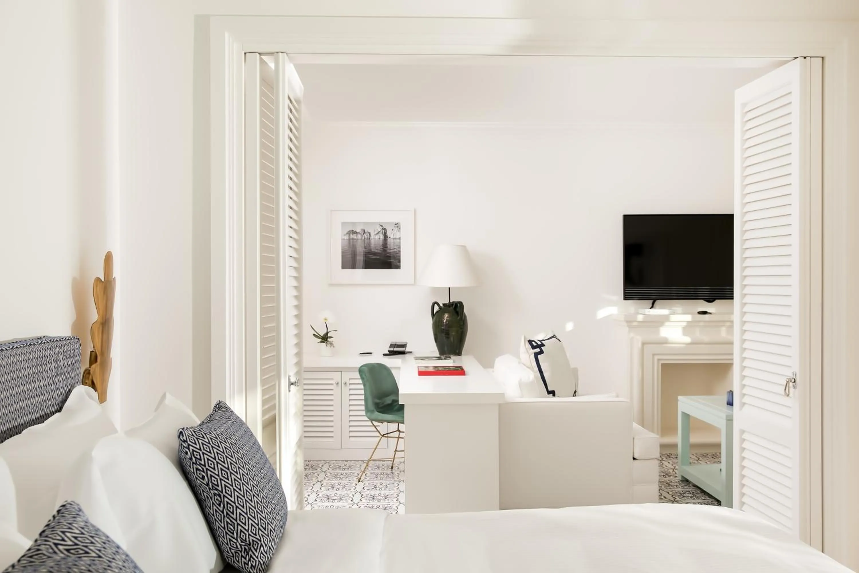 Decorative detail in Hotel La Minerva