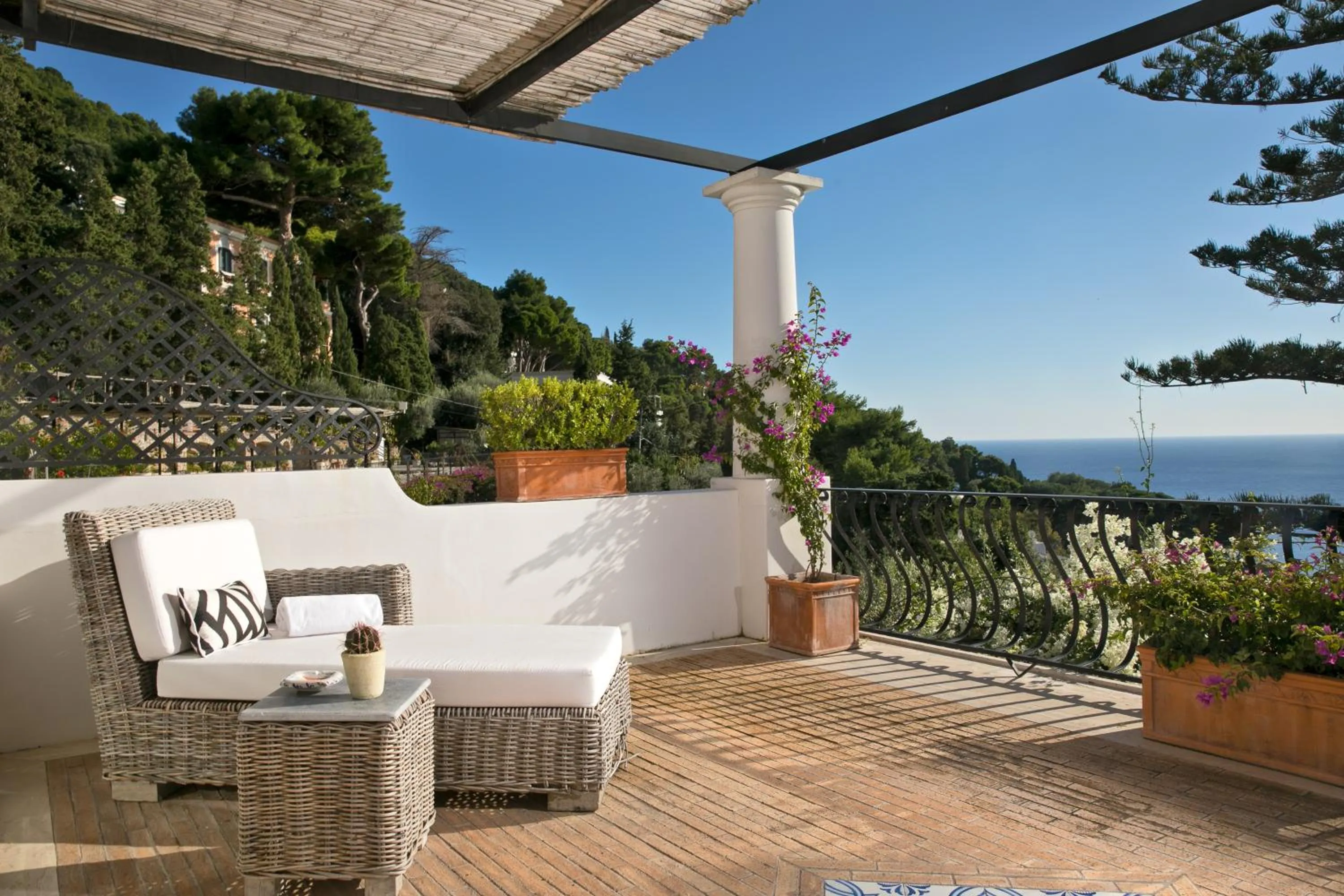Balcony/Terrace in Hotel La Minerva
