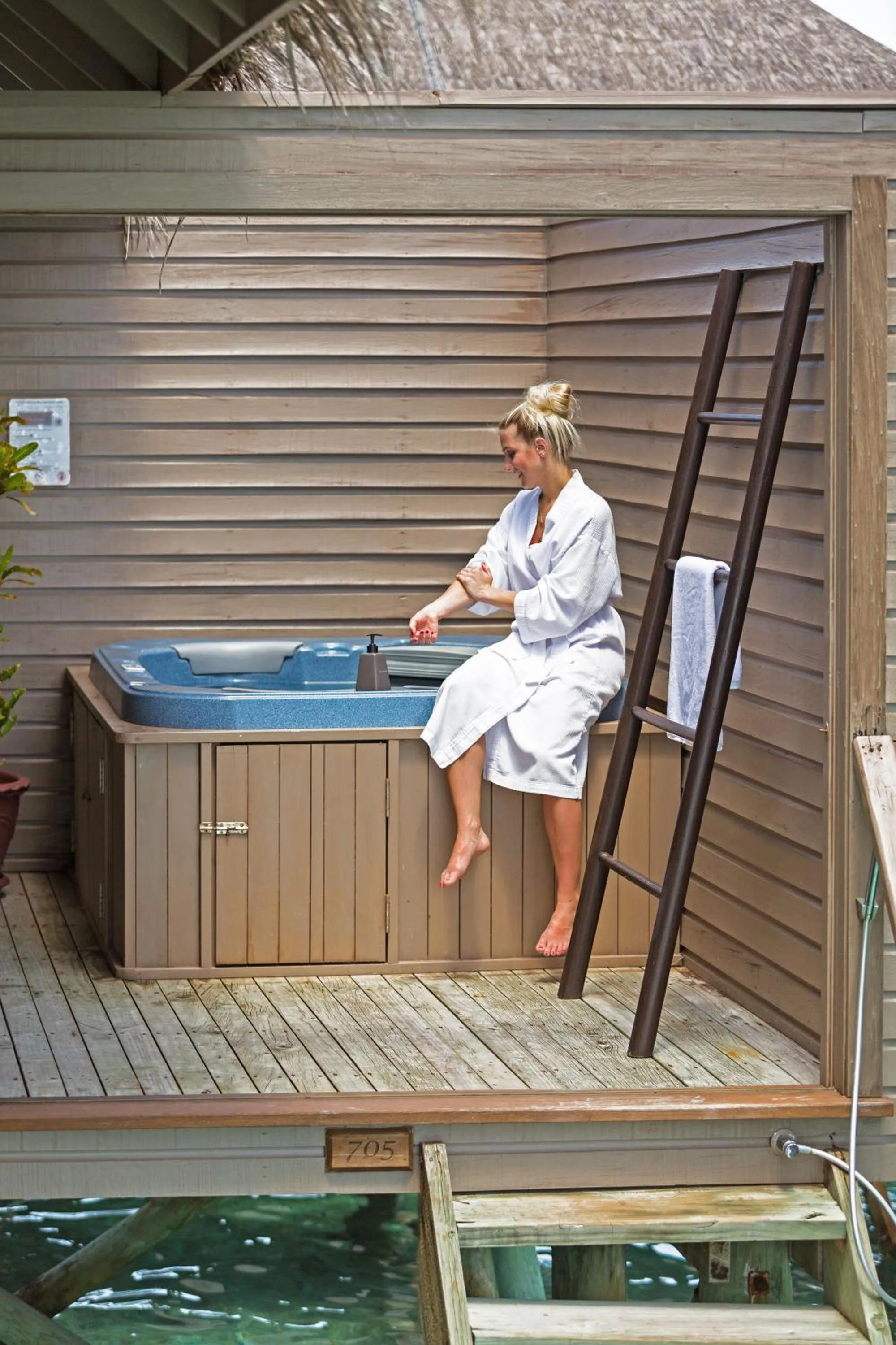 Bathroom in Meeru Maldives Resort Island