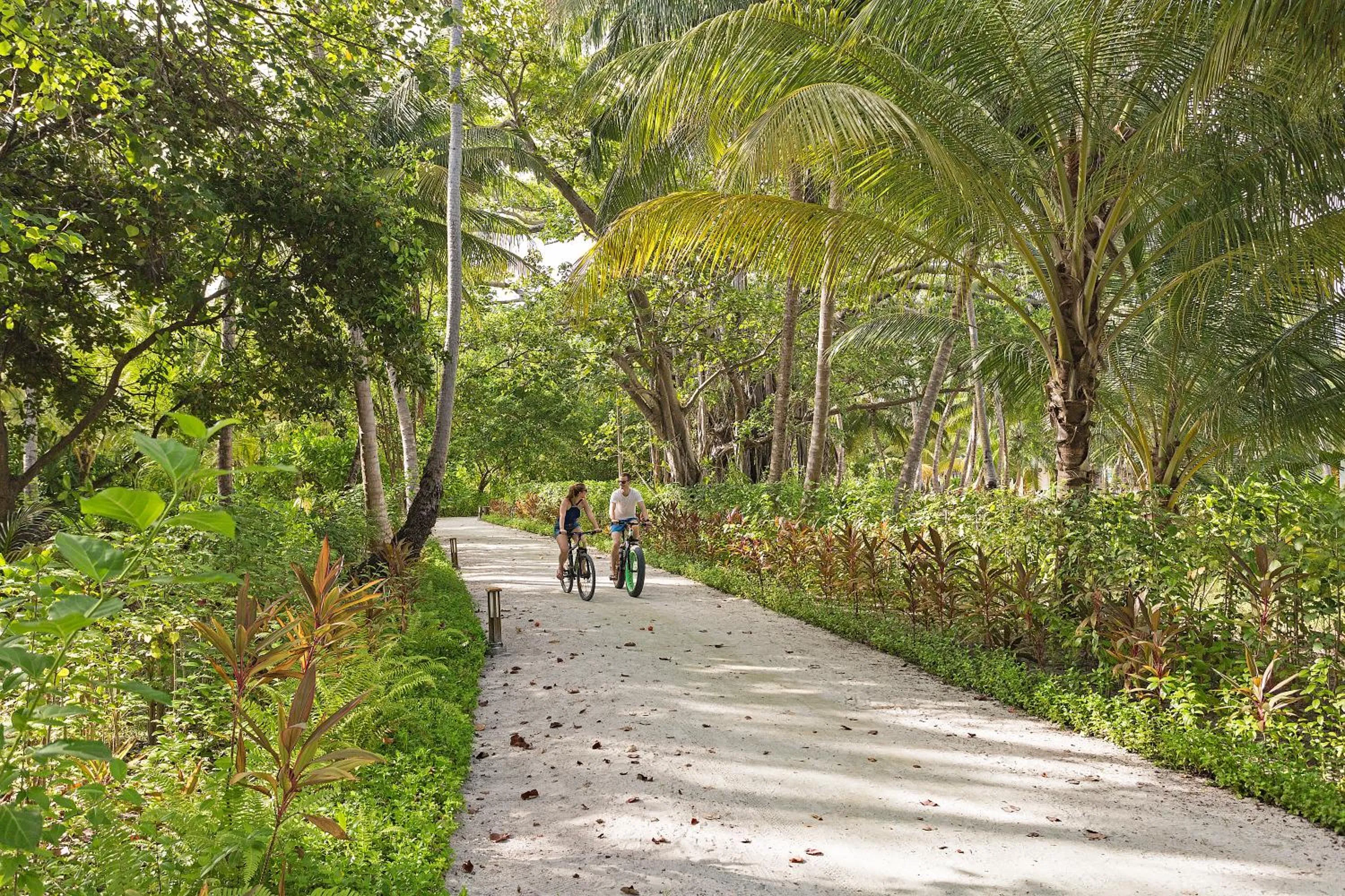 Natural landscape in Meeru Maldives Resort Island