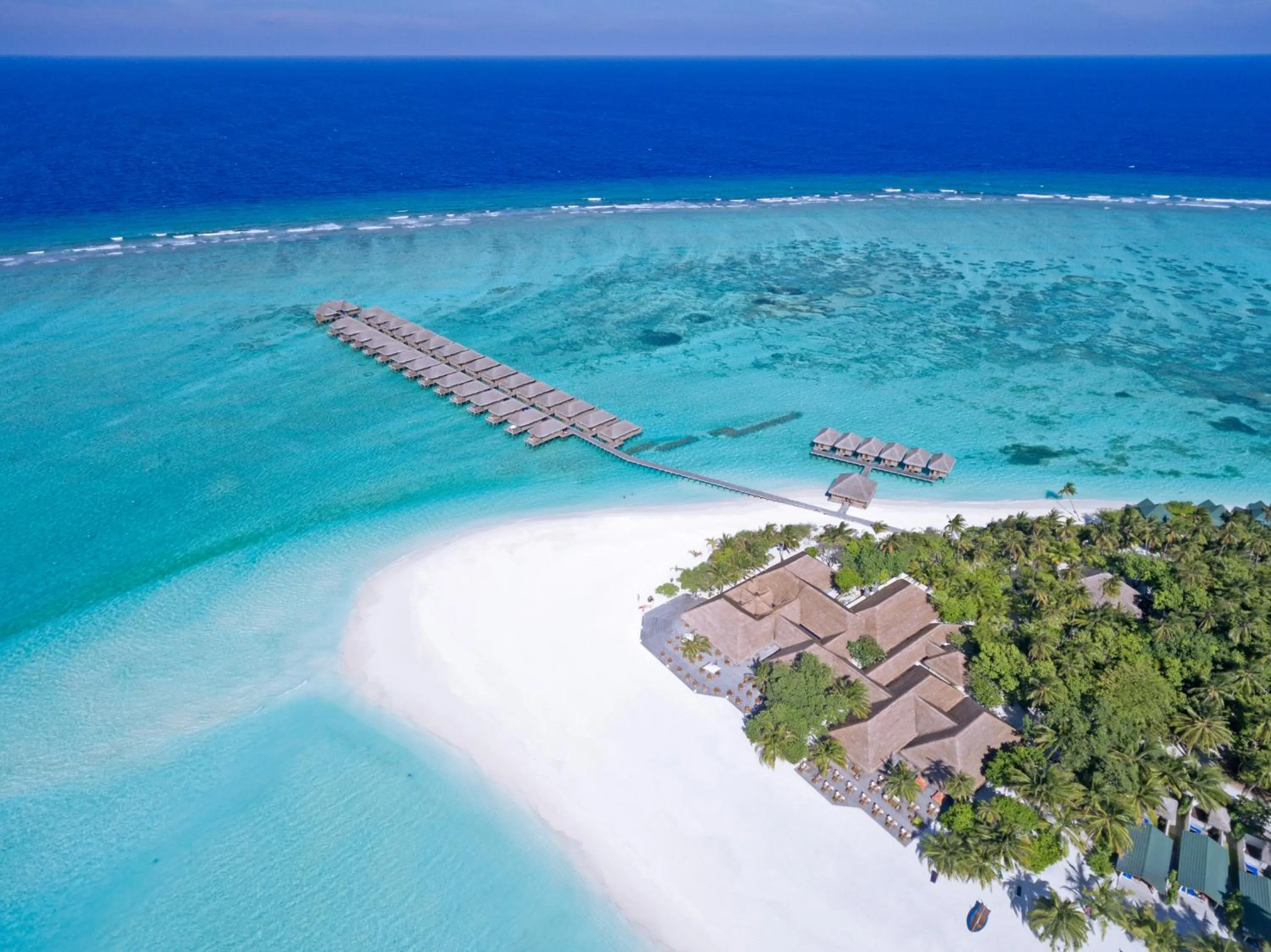 Property building in Meeru Maldives Resort Island