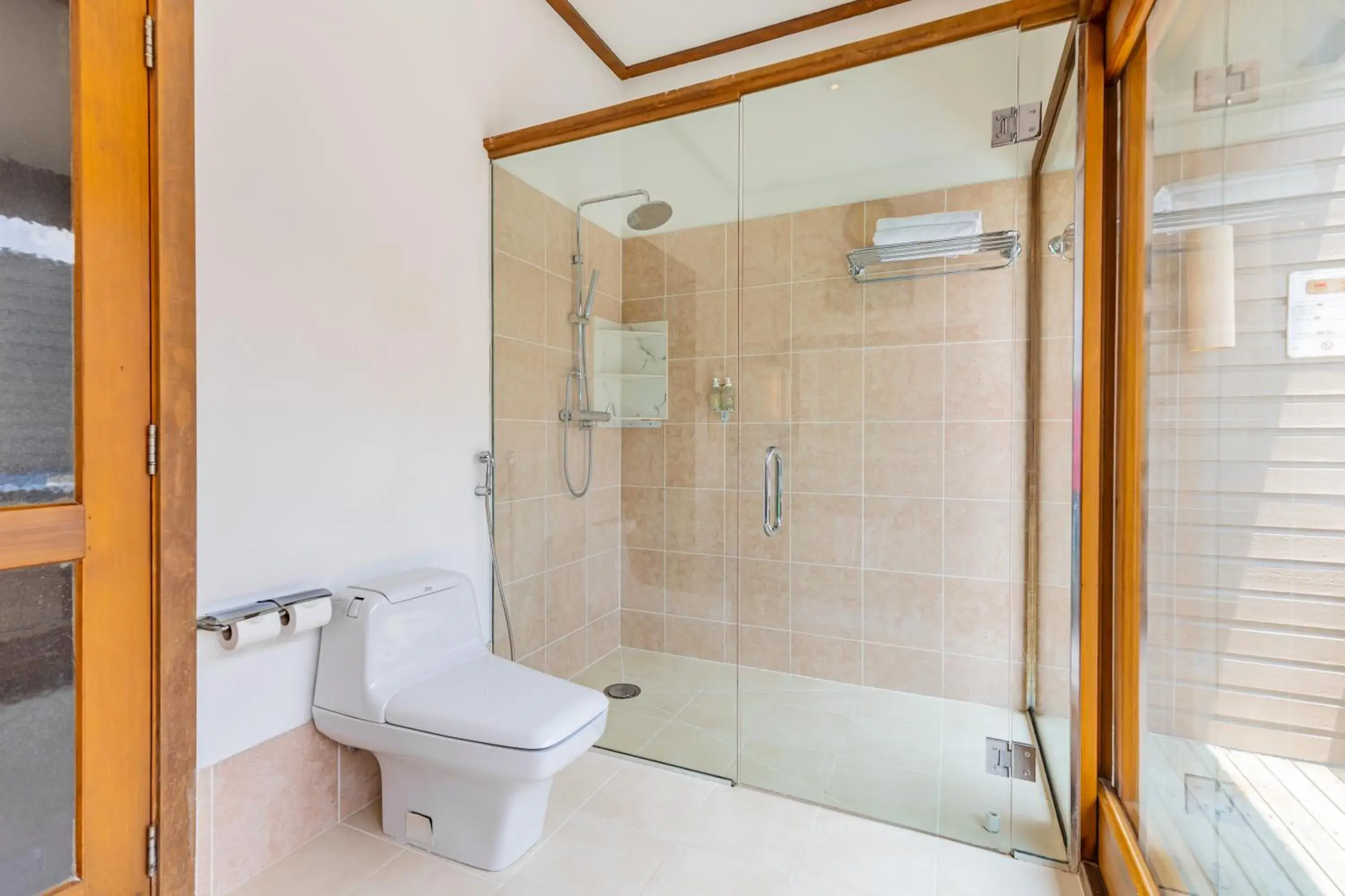 Bathroom in Meeru Maldives Resort Island Bathroom in Meeru Maldives Resort Island