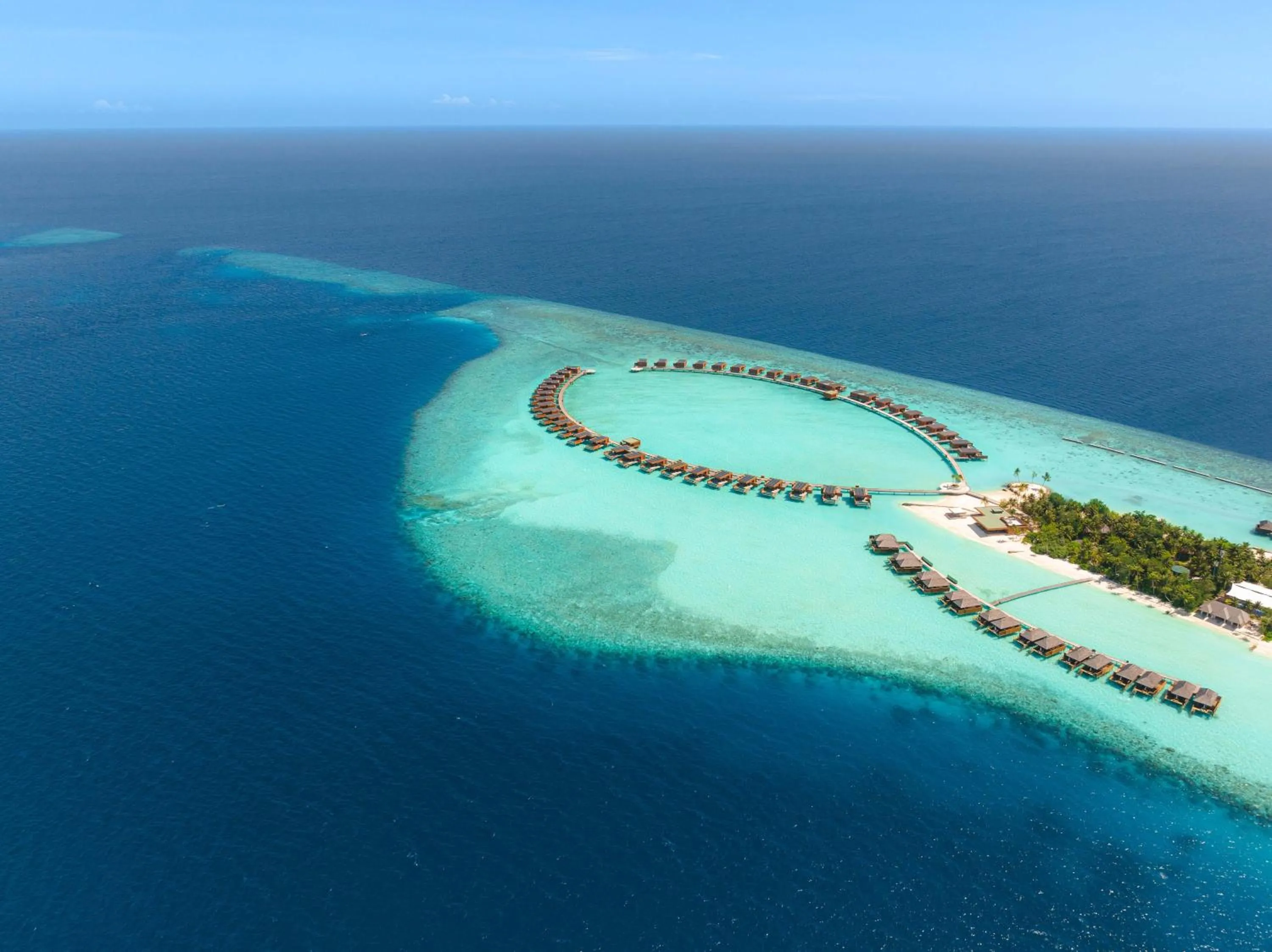 Natural landscape in Veligandu Maldives Resort Island