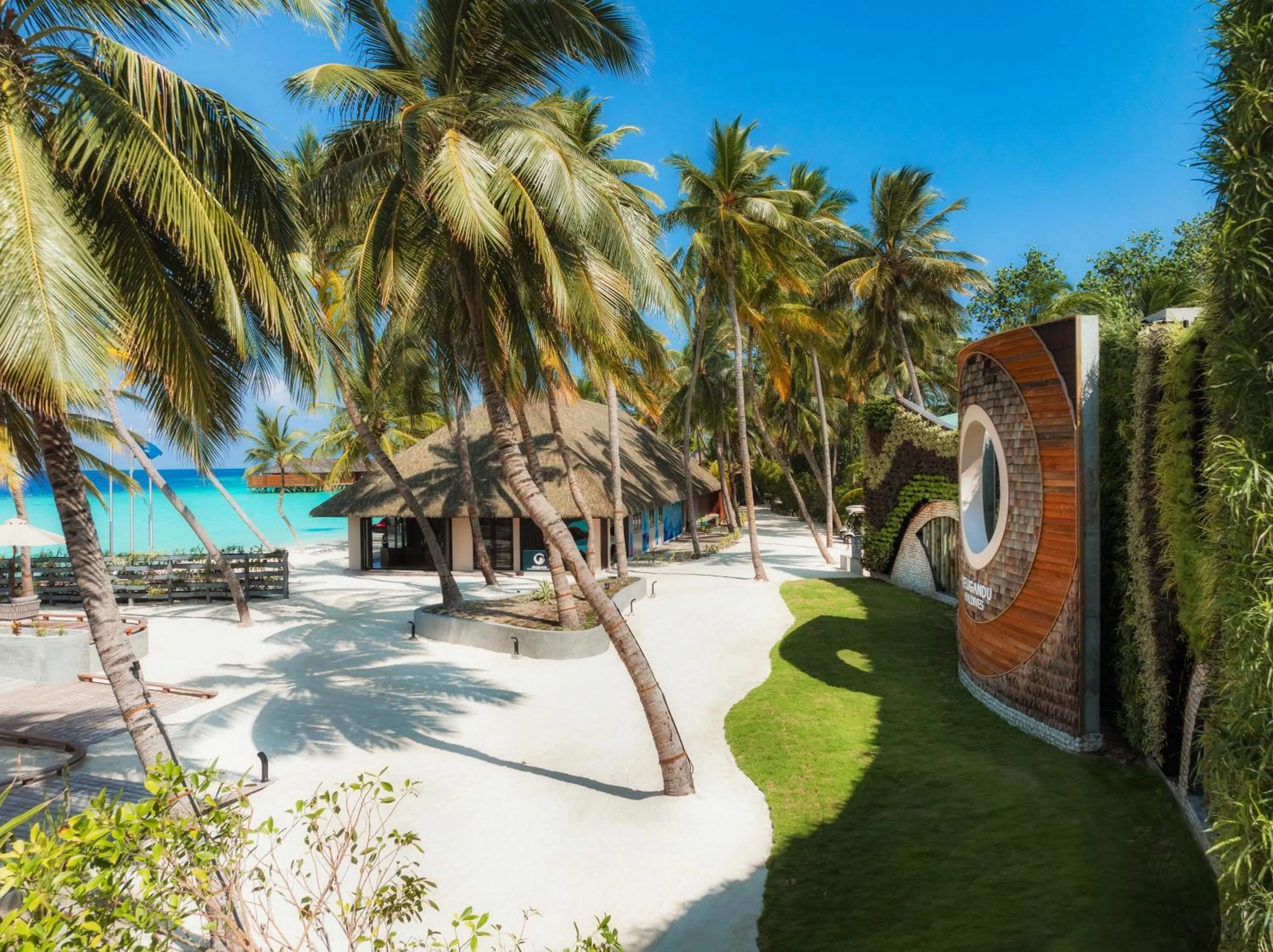 Natural landscape in Veligandu Maldives Resort Island
