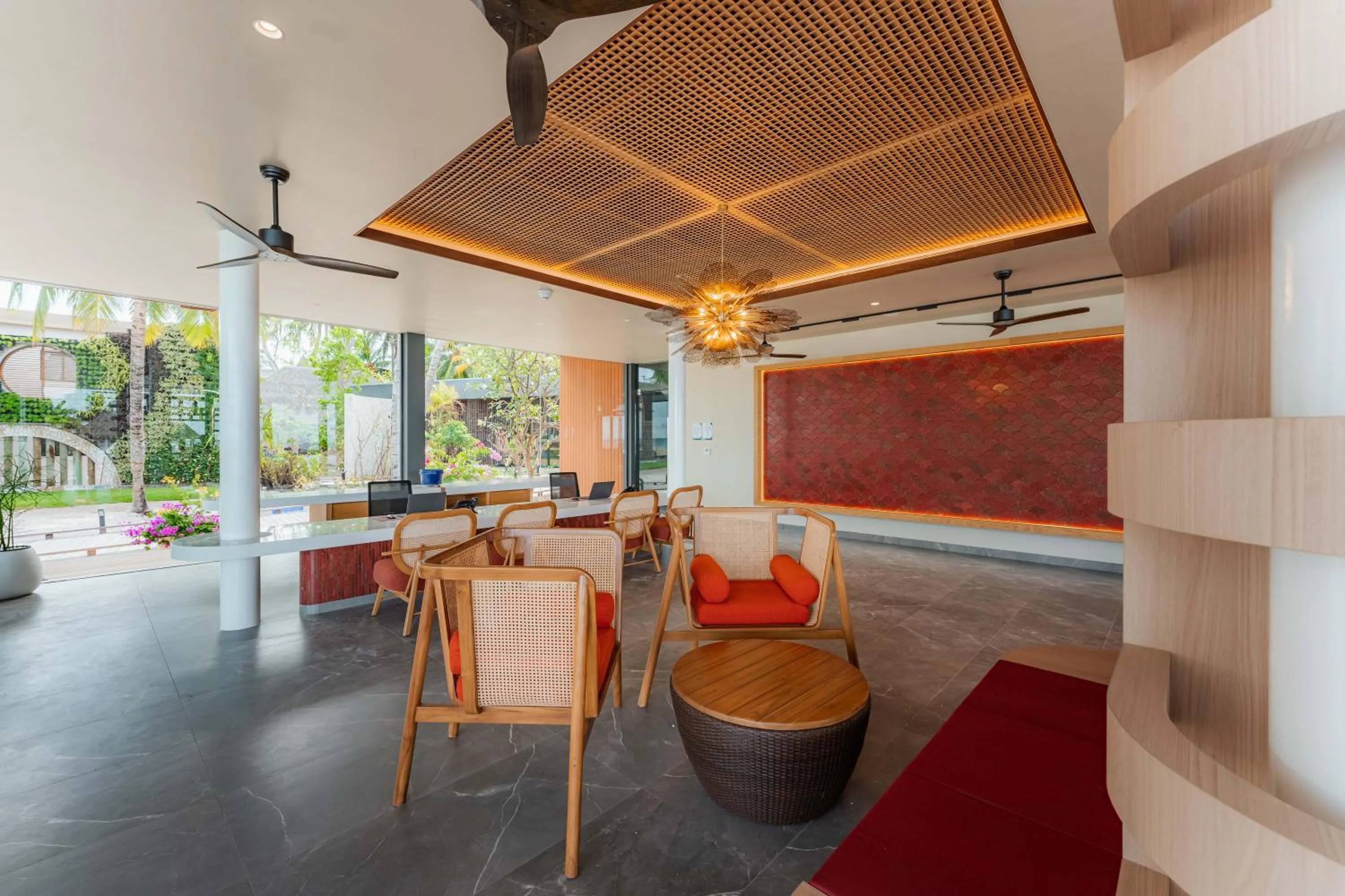 Lobby or reception in Veligandu Maldives Resort Island