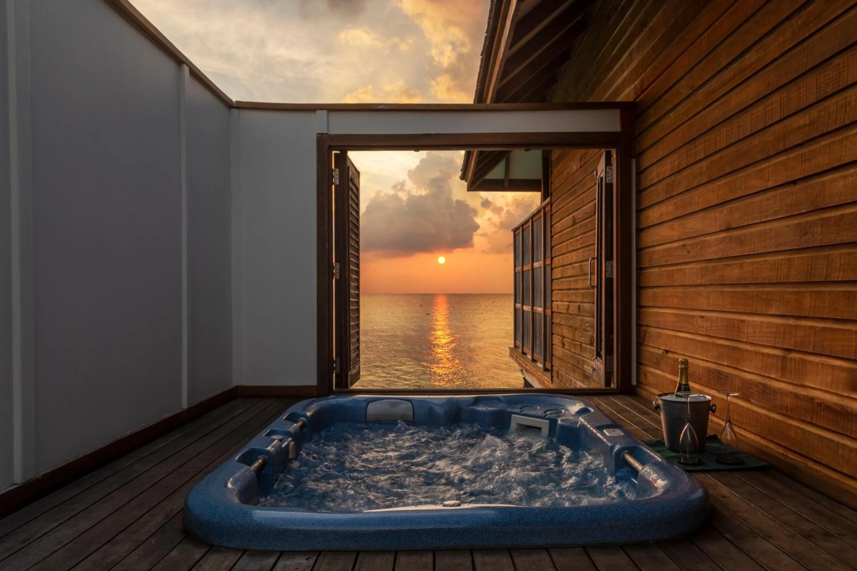 Bathroom in Veligandu Maldives Resort Island