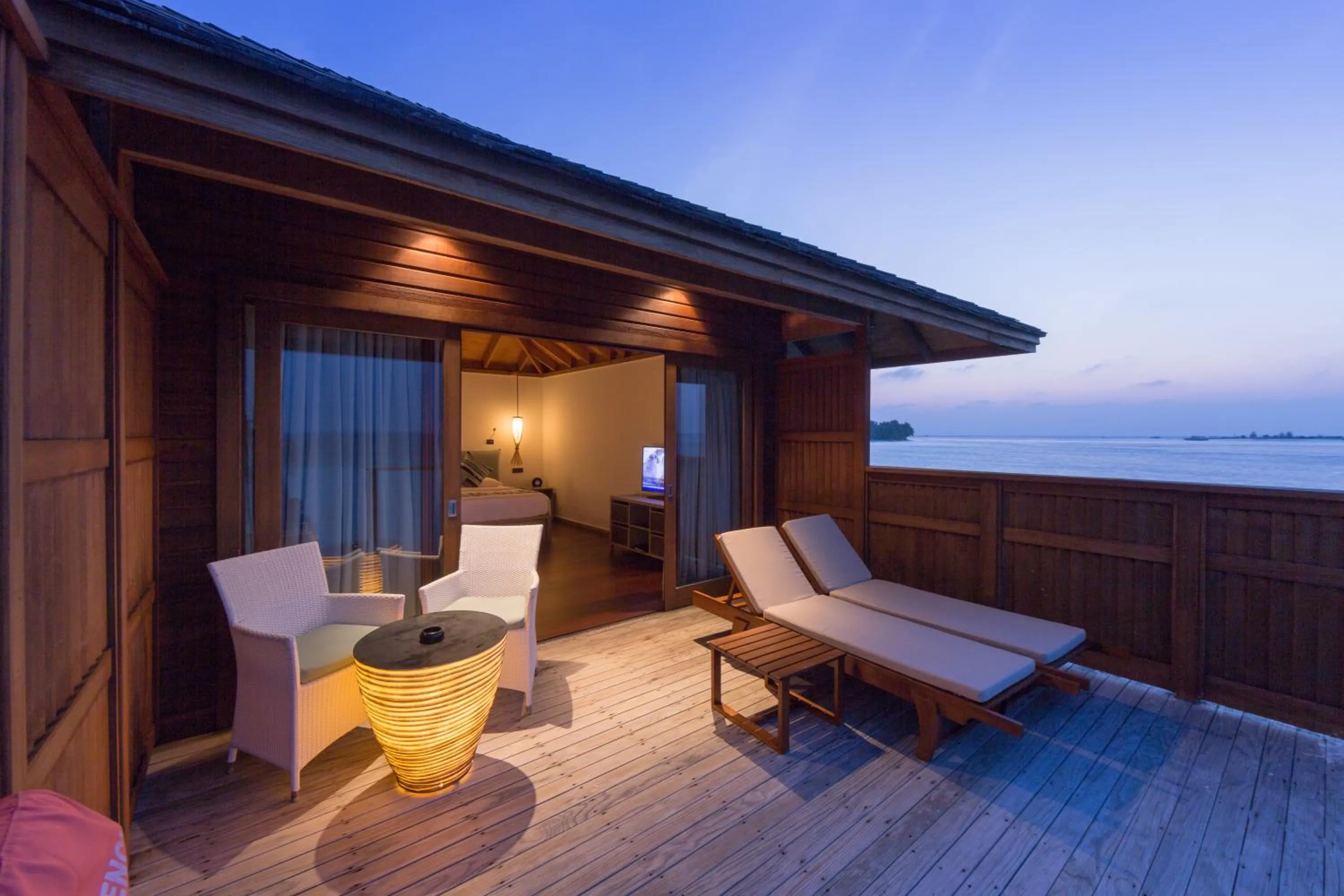 Balcony/Terrace in Vilamendhoo Island Resort & Spa
