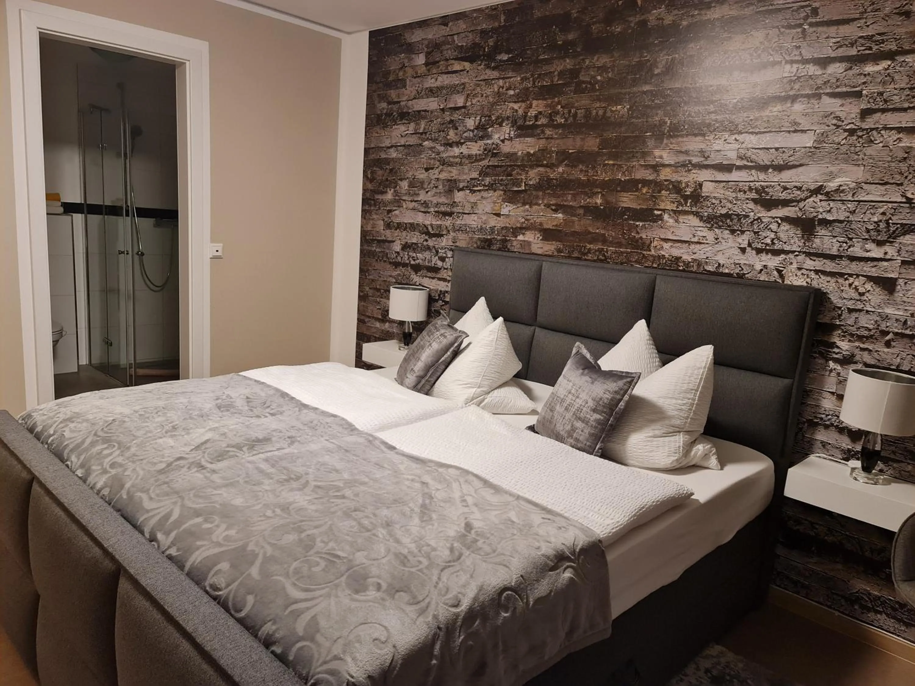 Bed in Aparthotel Magnolia